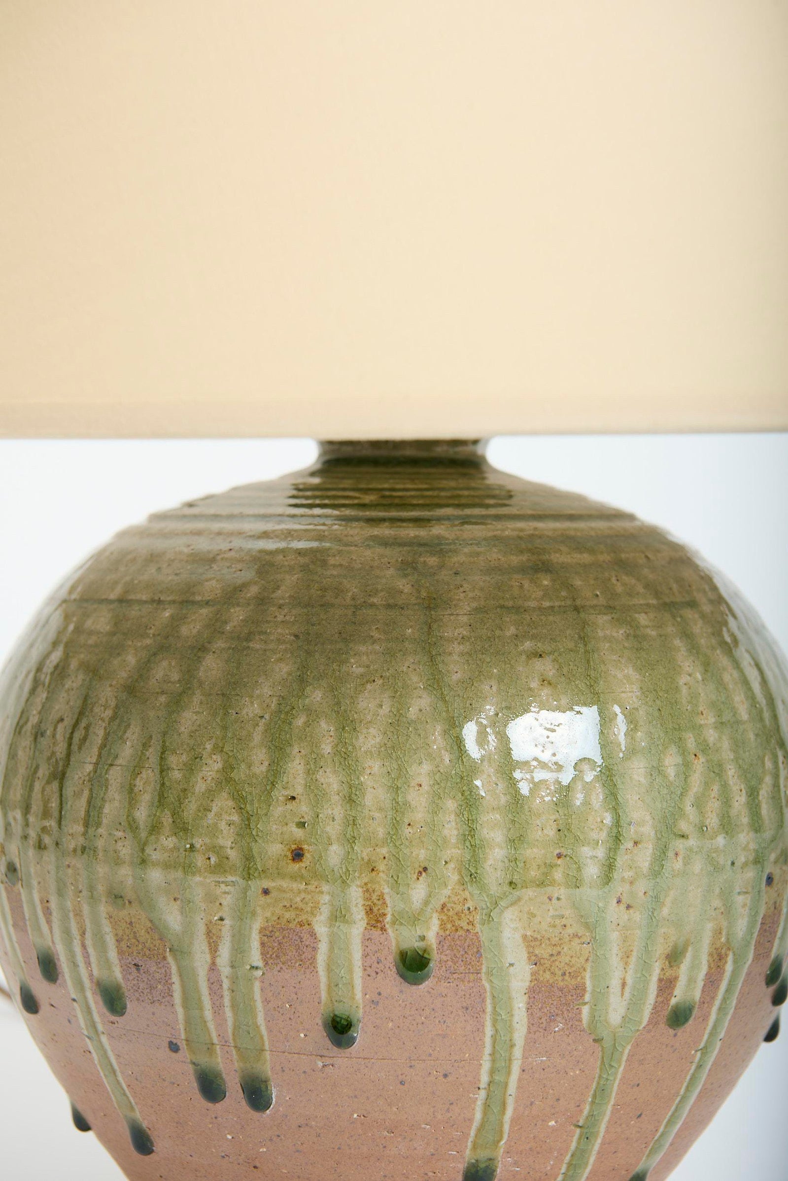 Japanese Ceramic Table Lamp