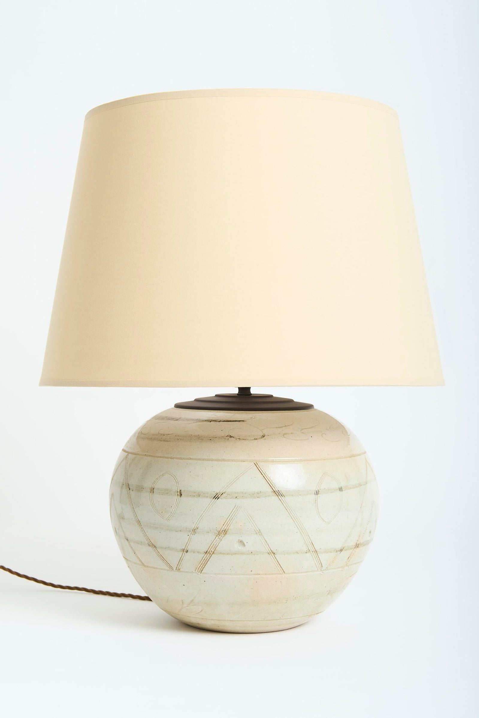 9723- Japanese Ceramic Table Lamp