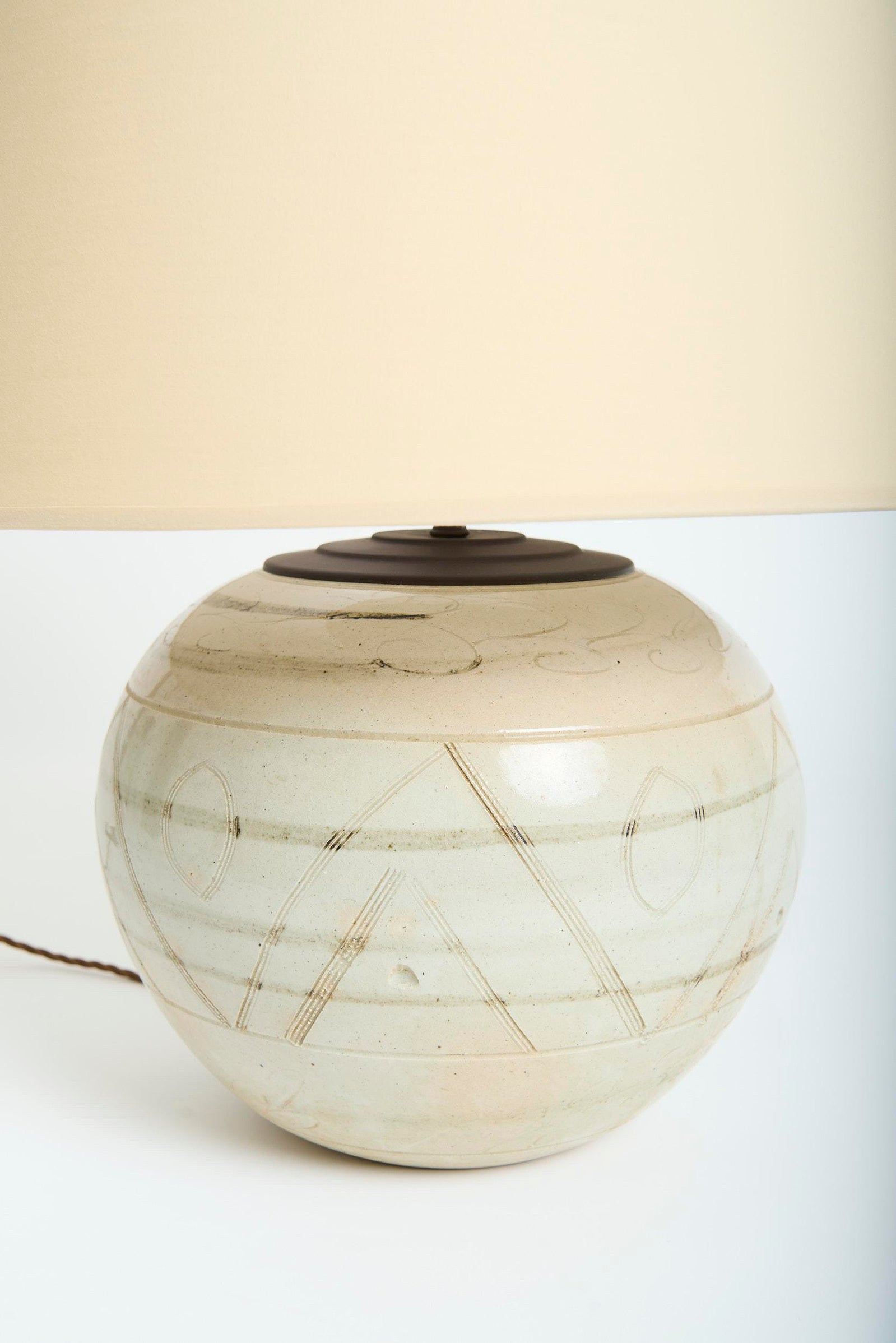 Japanese Ceramic Table Lamp