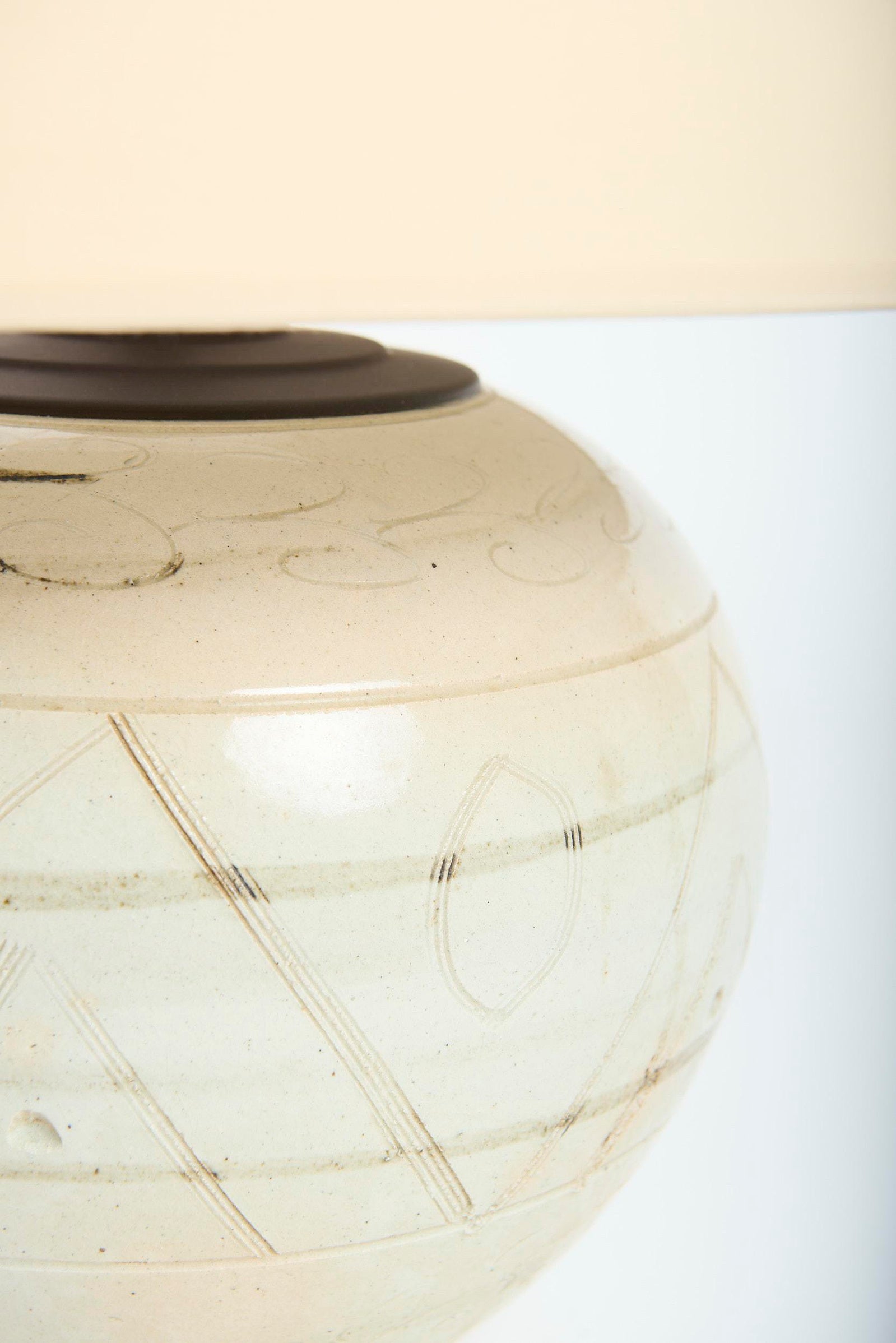 Japanese Ceramic Table Lamp