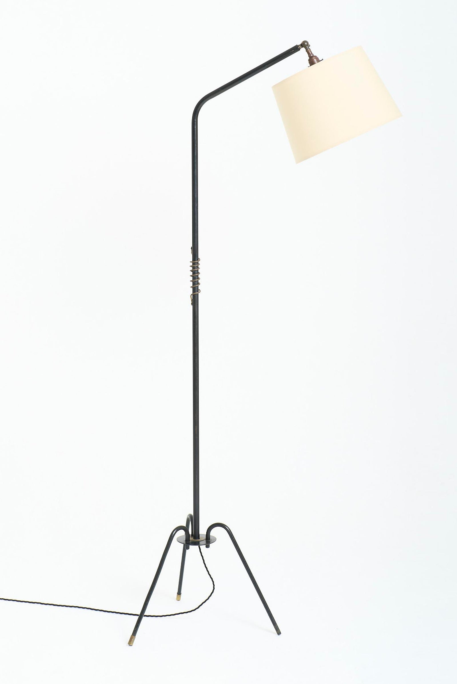 9724- Mid-Century Floor Lamp