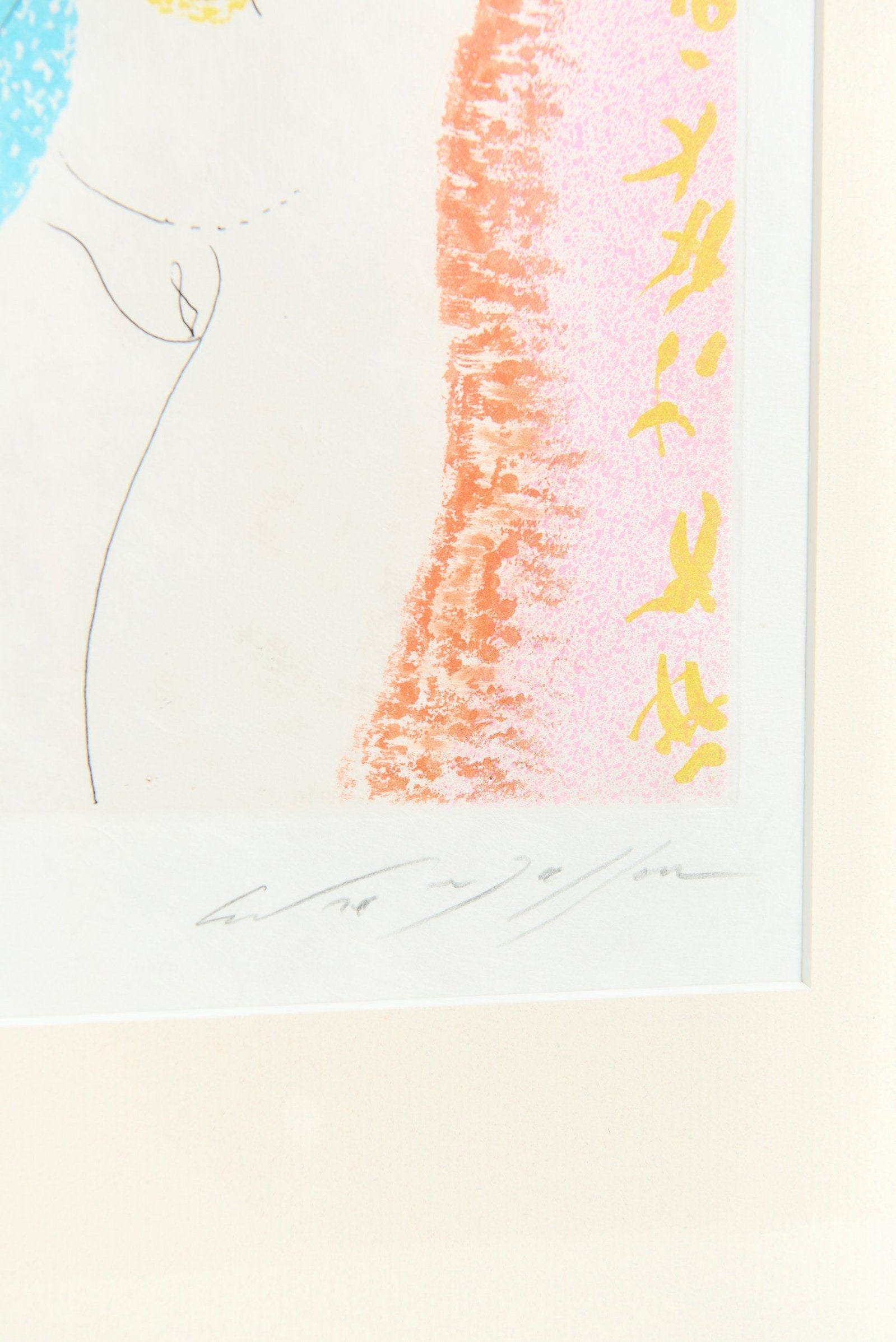 Etching by André Masson (1886-1987)