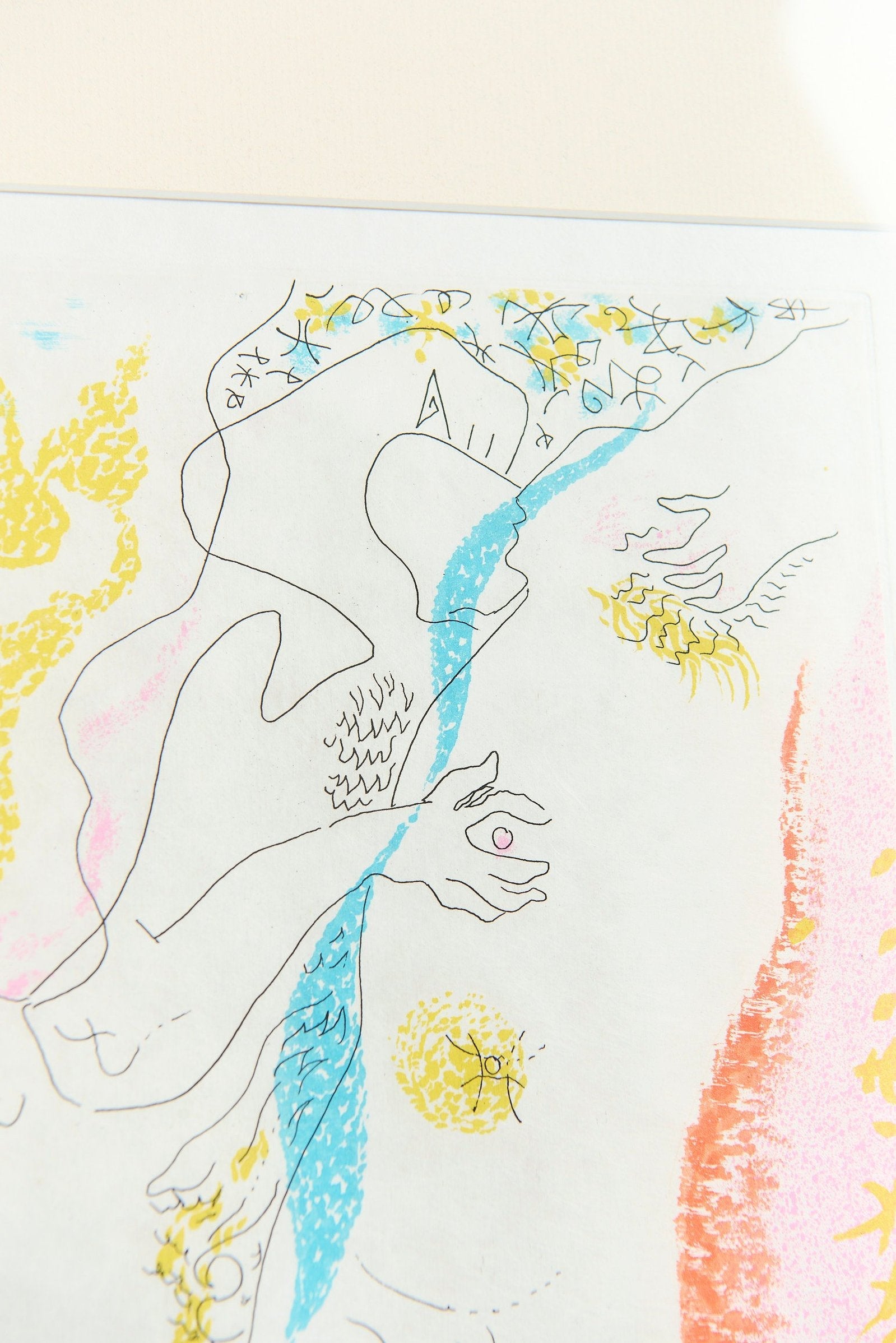 Etching by André Masson (1886-1987)