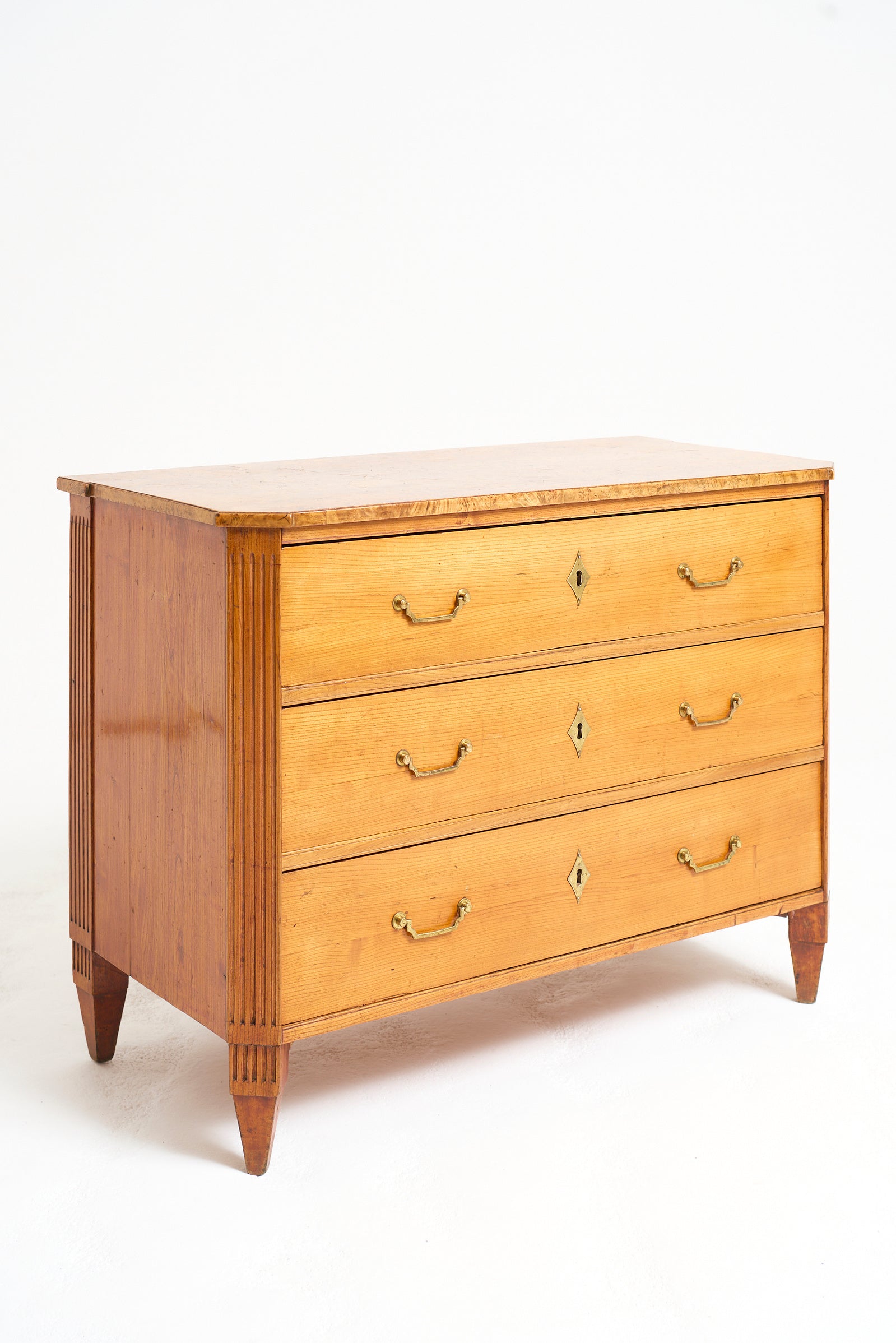 Gustavian Oak Chest of Drawers