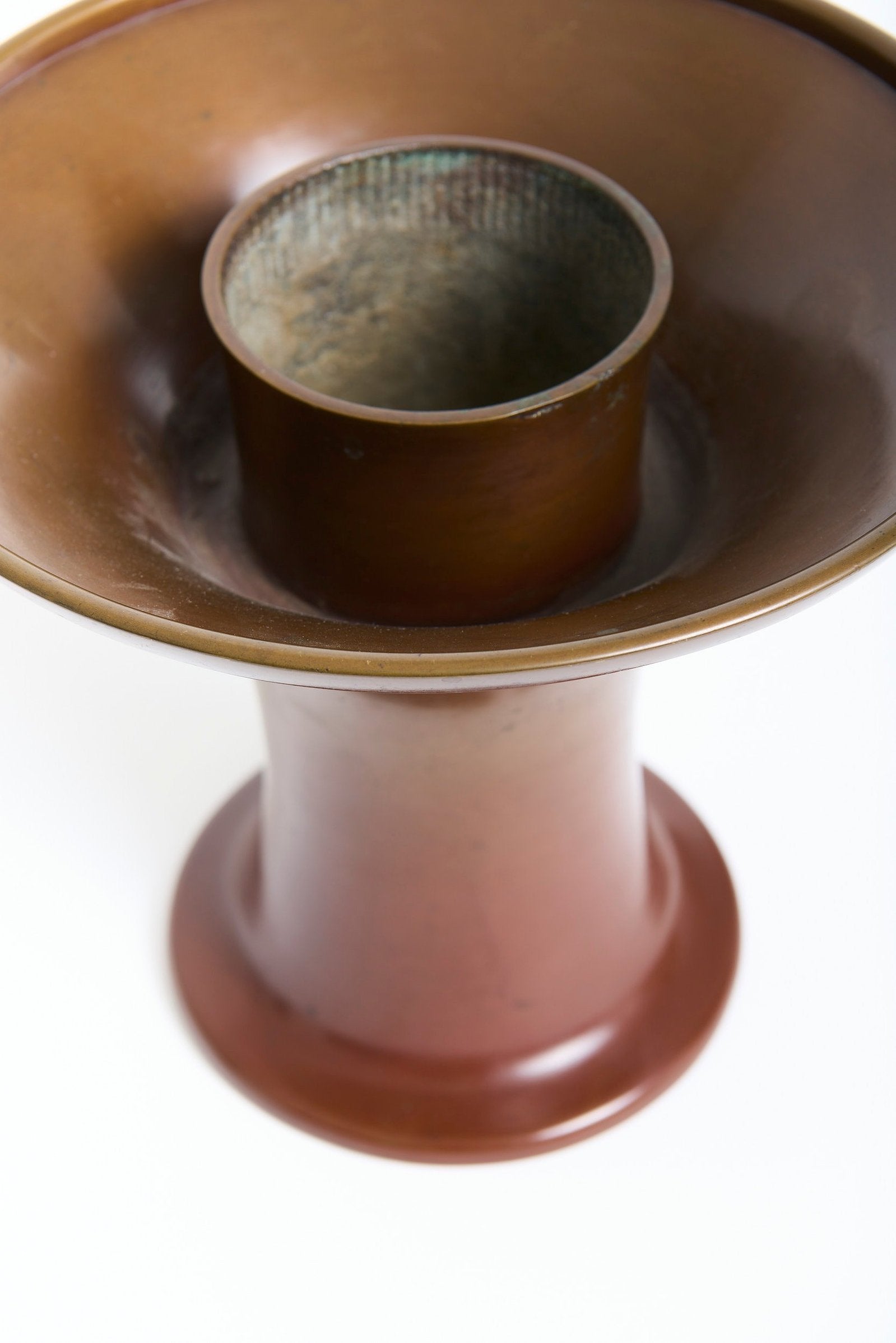 Bronze Usabata Vase