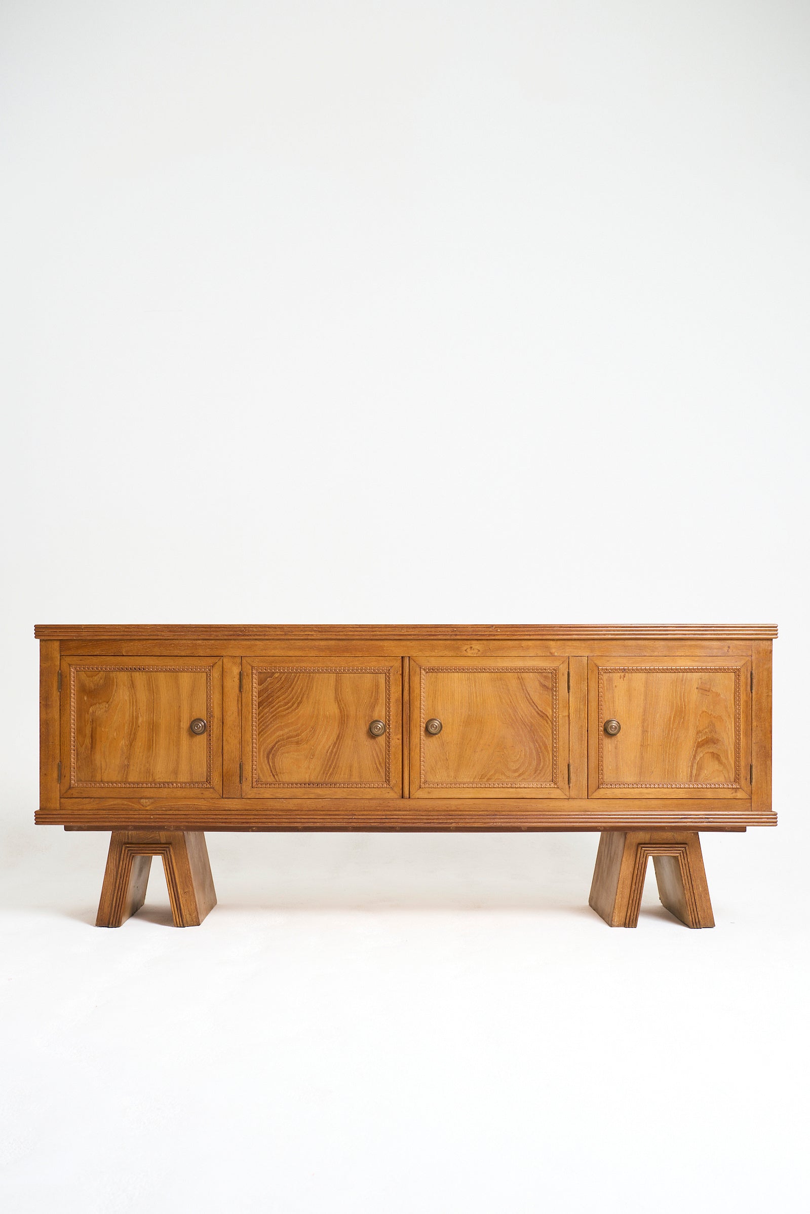 9742- Mid-Century Oak Sideboard