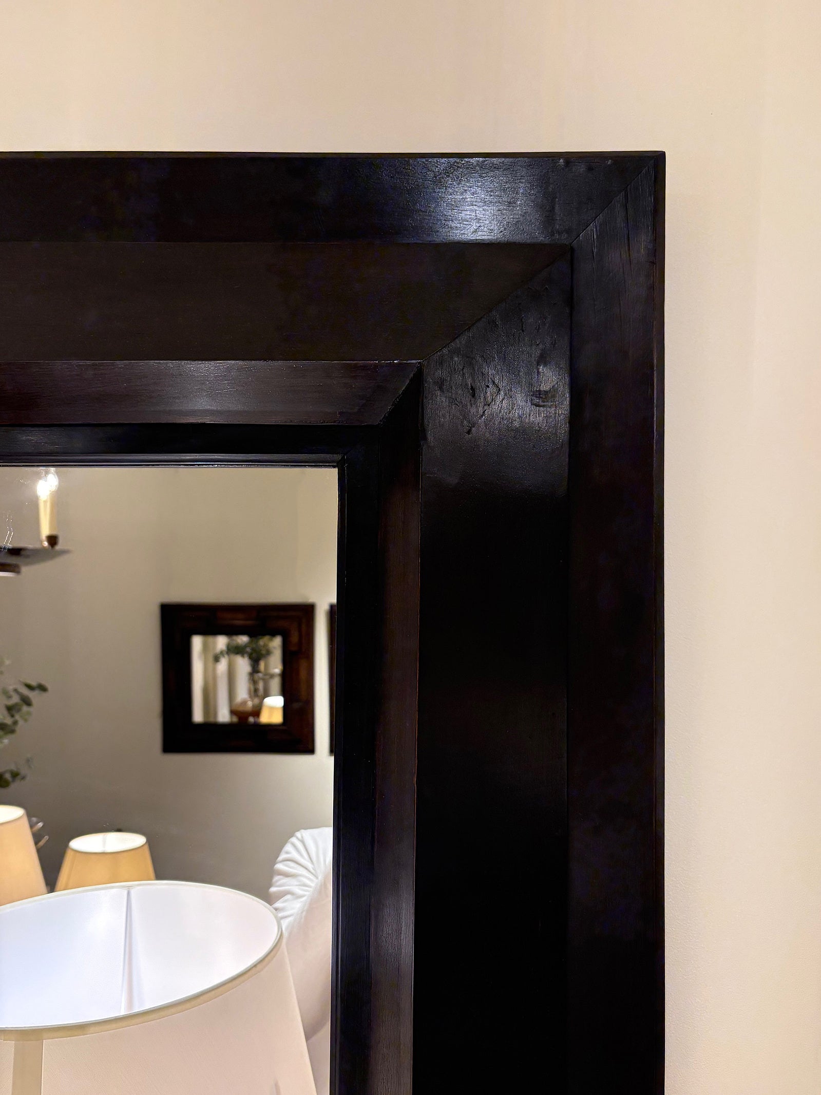 Ebonised Mirror