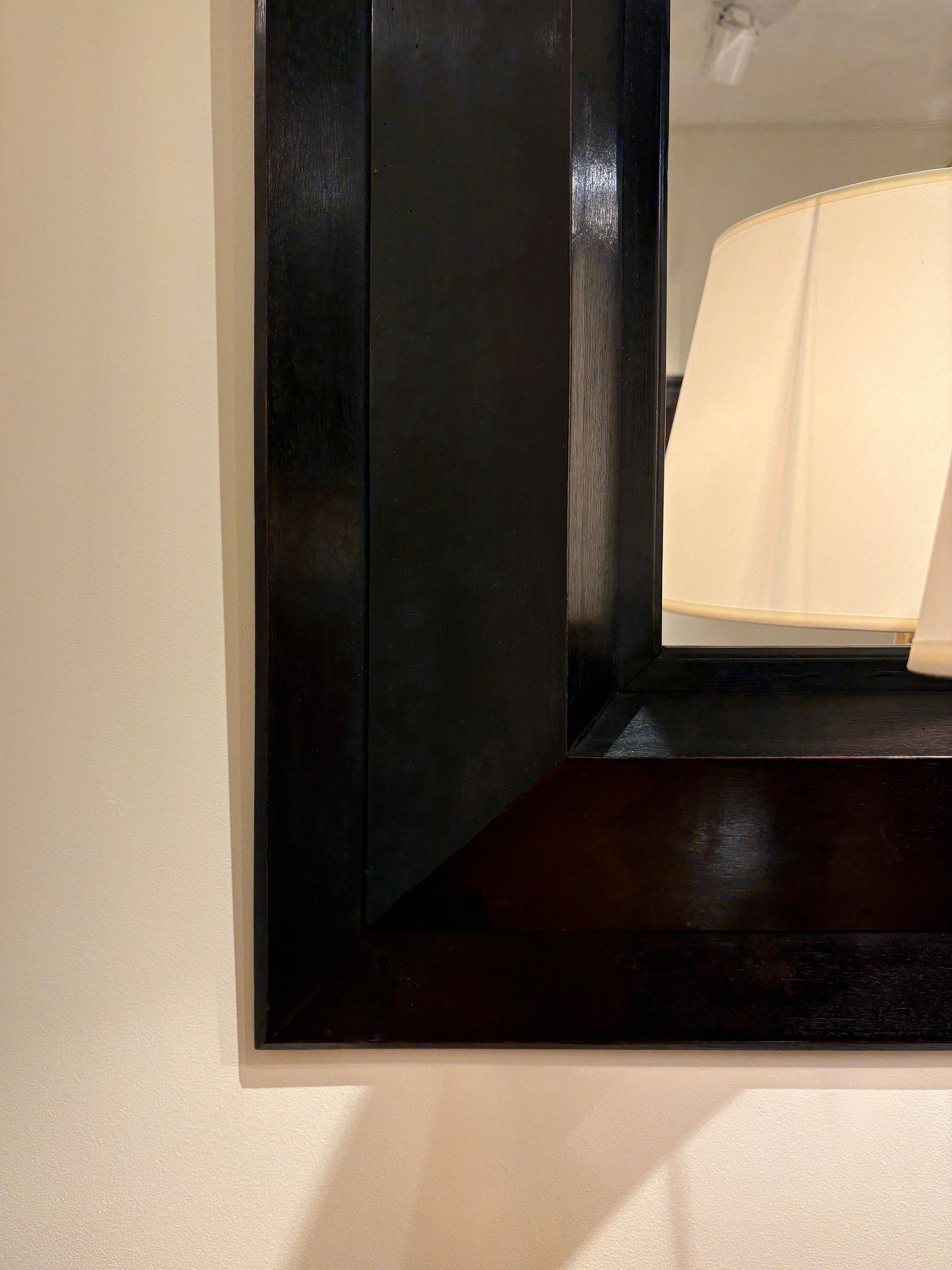 Ebonised Mirror
