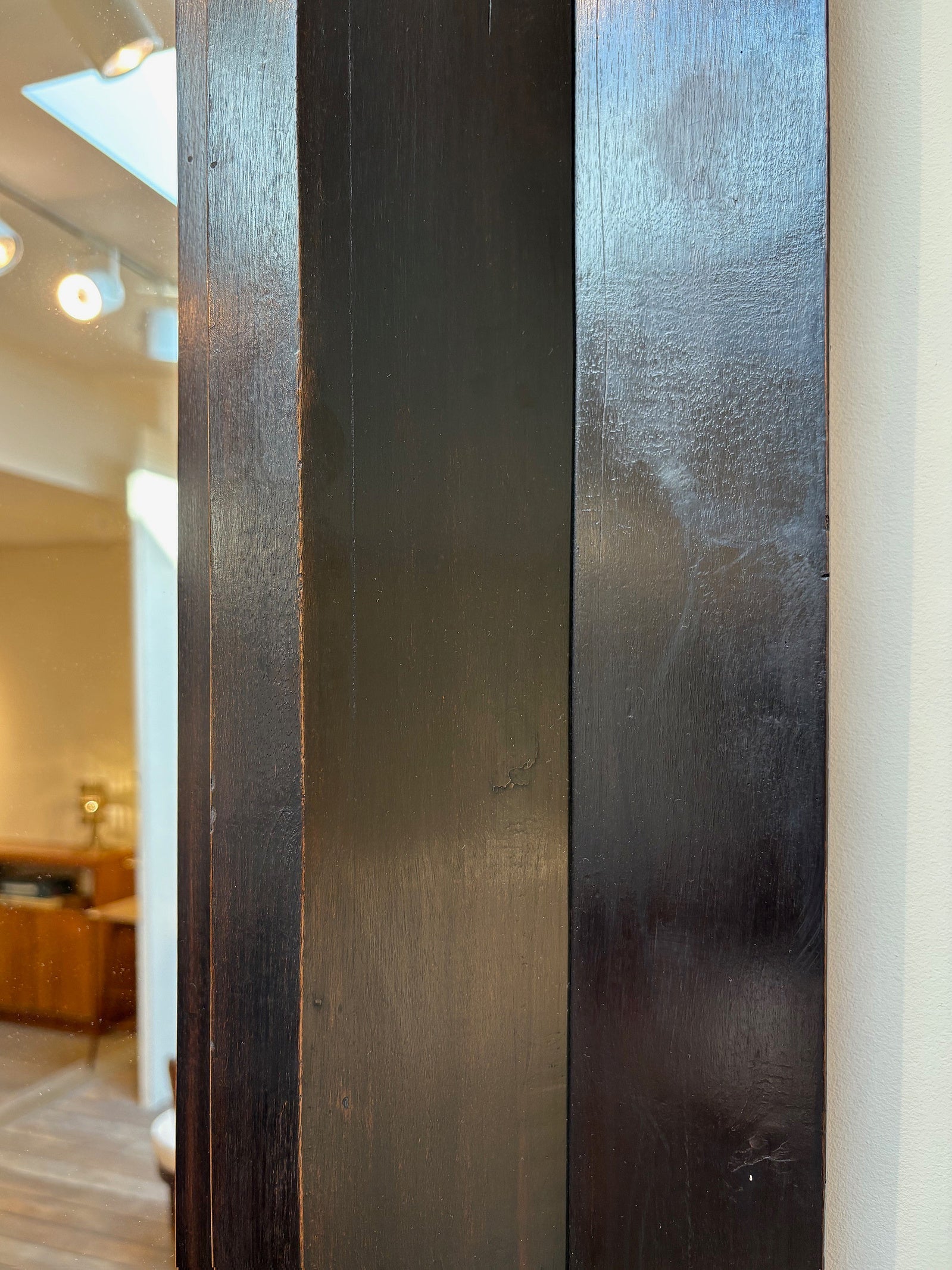 Spanish Ebonised Mirror