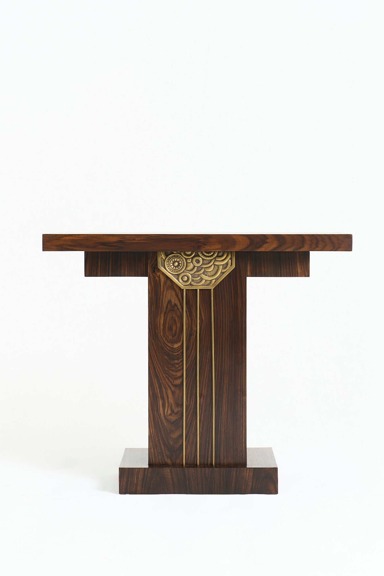 Near Pair of Art Deco Console Tables