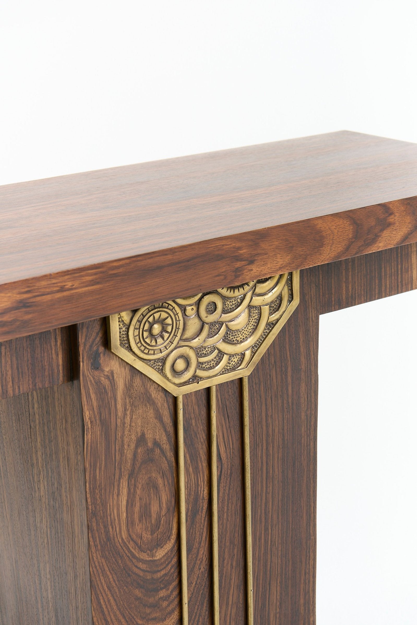 Near Pair of Art Deco Console Tables