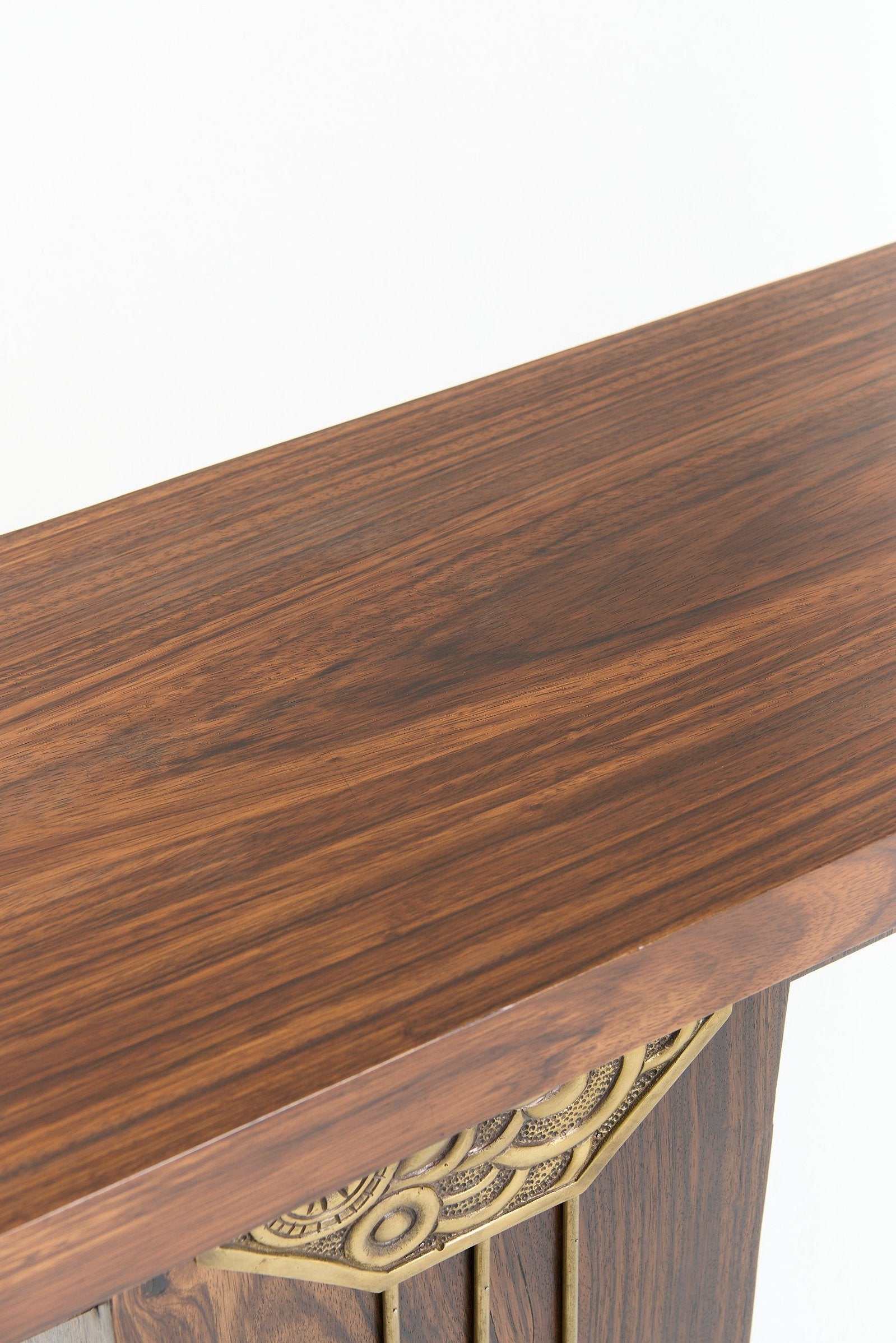 Near Pair of Art Deco Console Tables