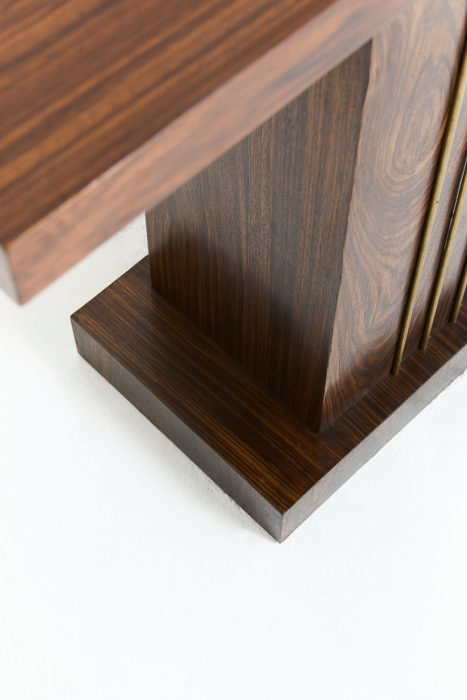 Near Pair of Art Deco Console Tables