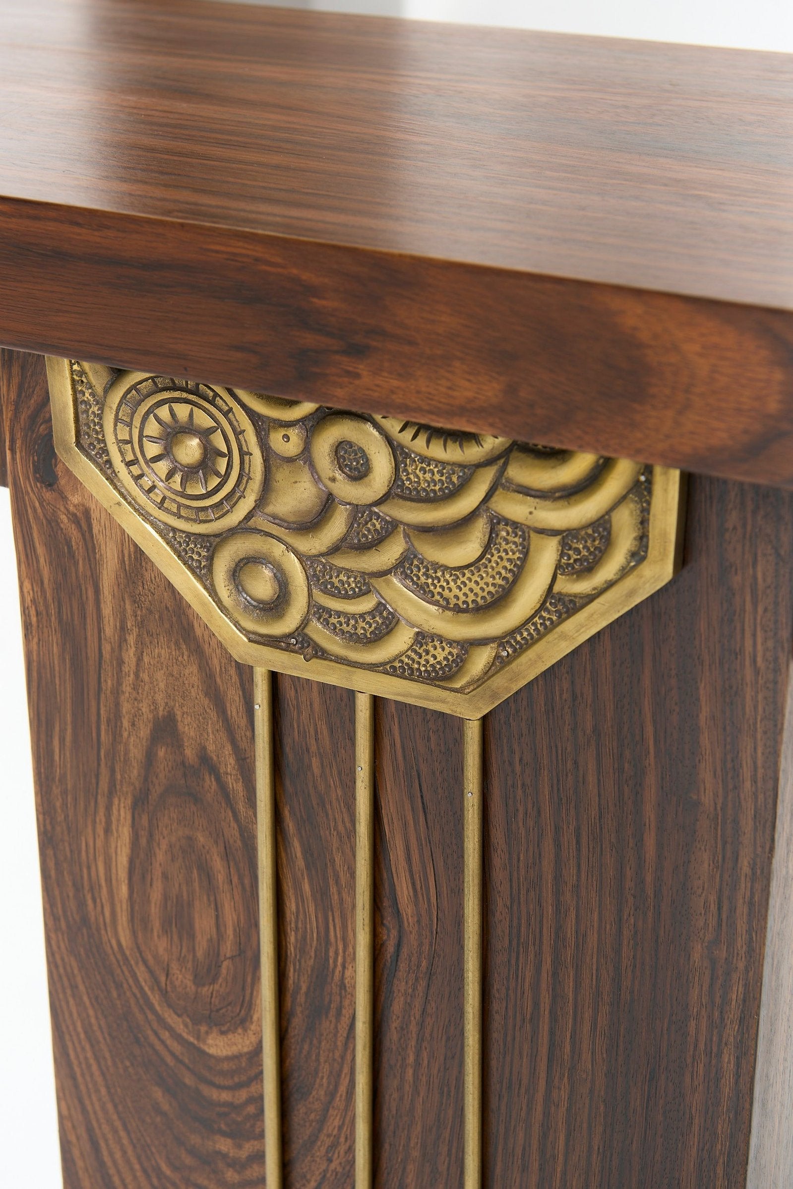 Near Pair of Art Deco Console Tables
