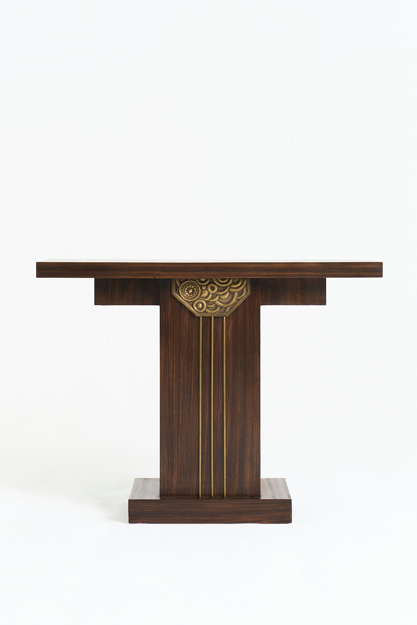 Near Pair of Art Deco Console Tables