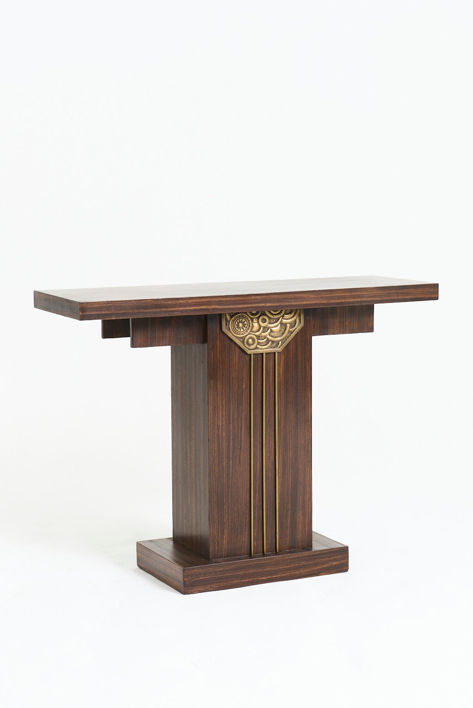Near Pair of Art Deco Console Tables