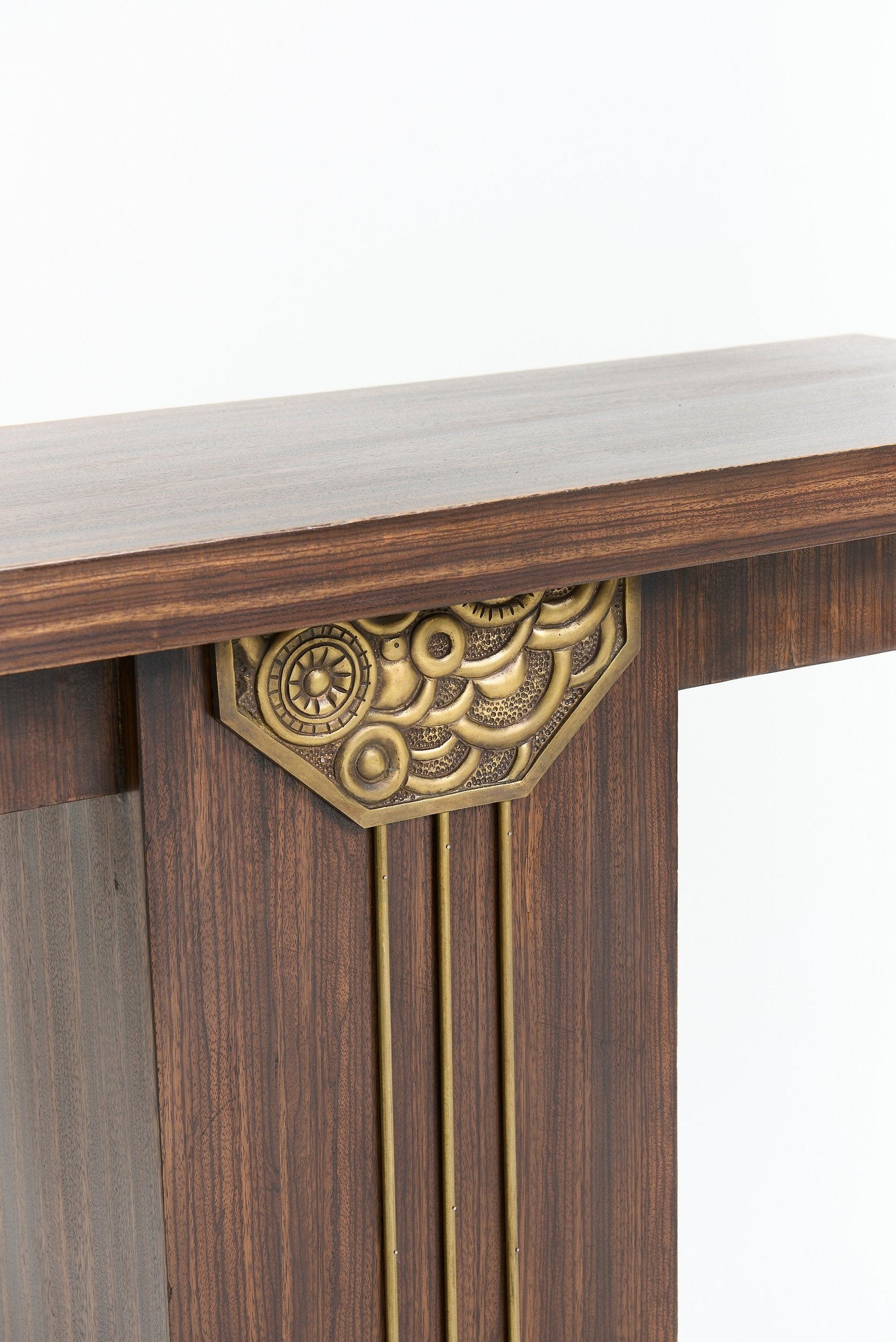 Near Pair of Art Deco Console Tables