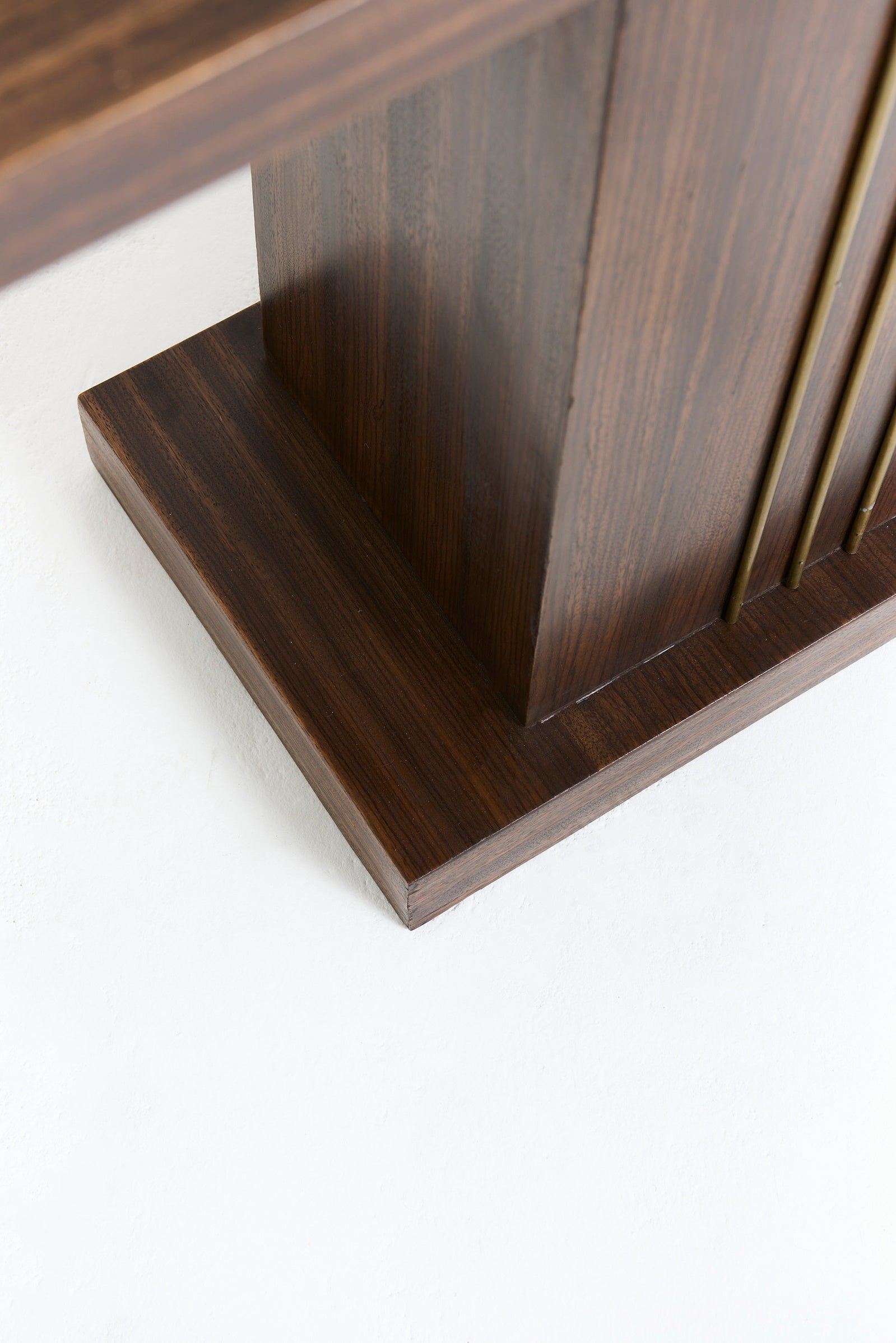 Near Pair of Art Deco Console Tables