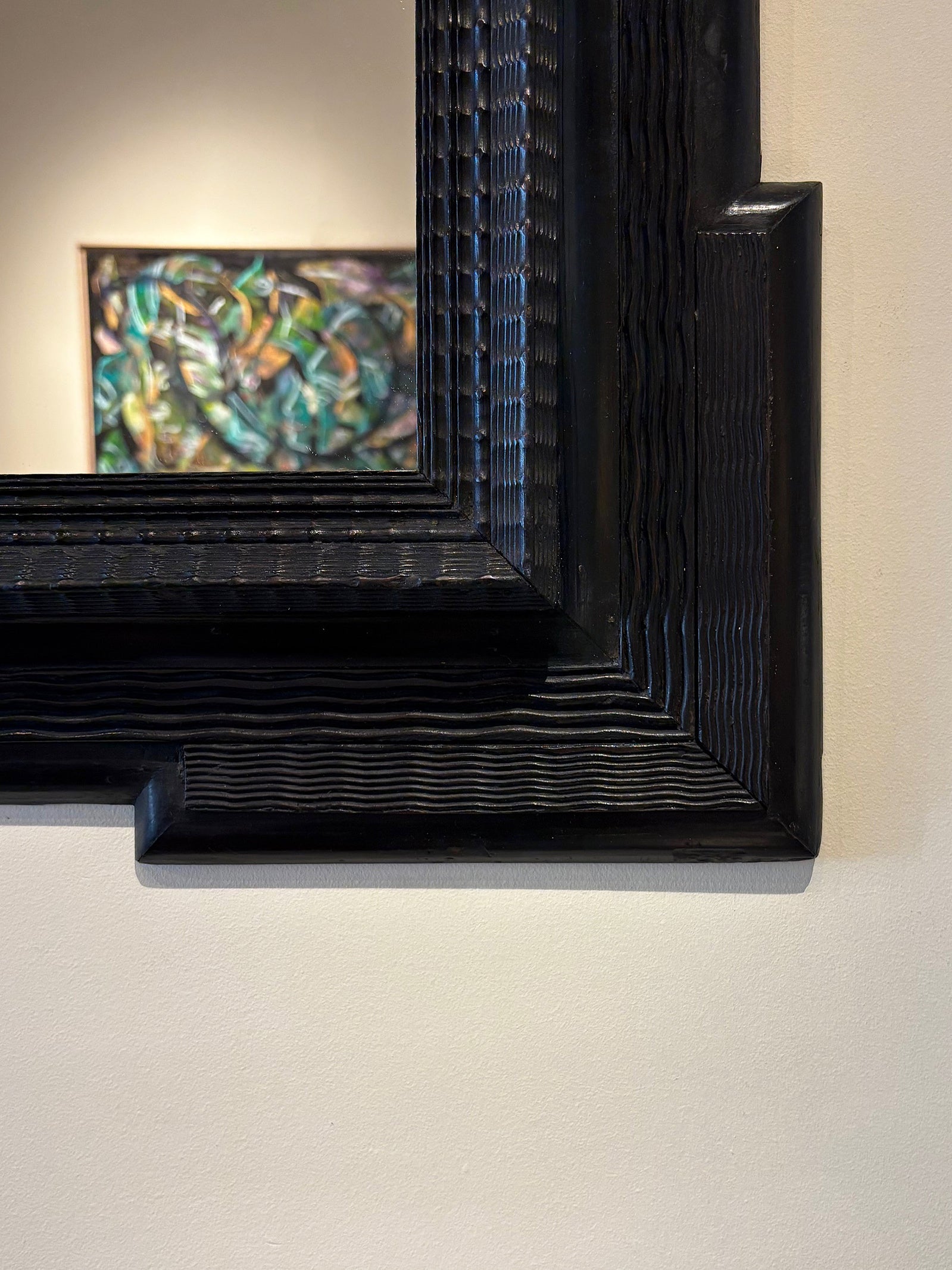 Flemish Style Ripple Frame Mirror