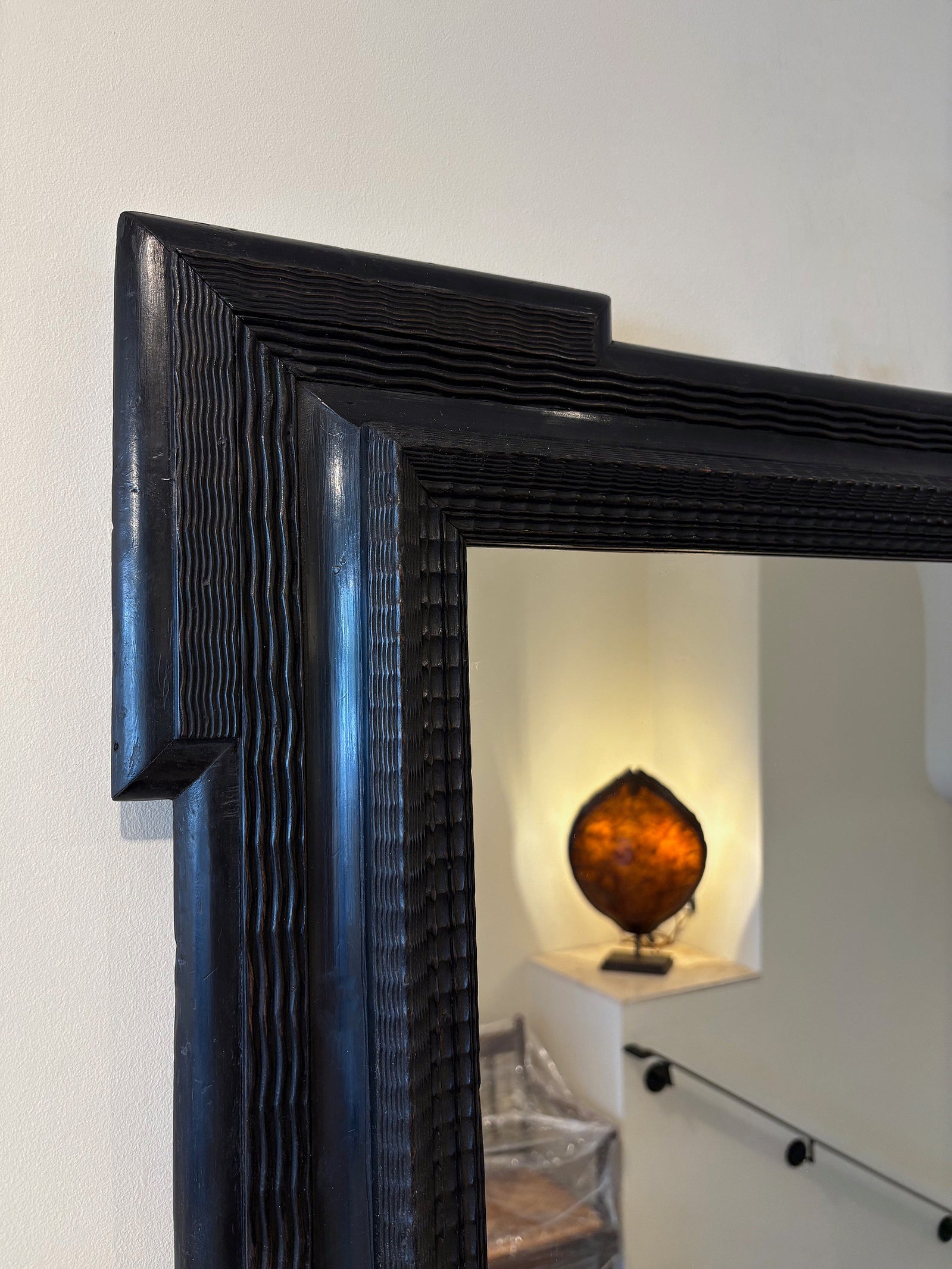 Flemish Style Ripple Frame Mirror