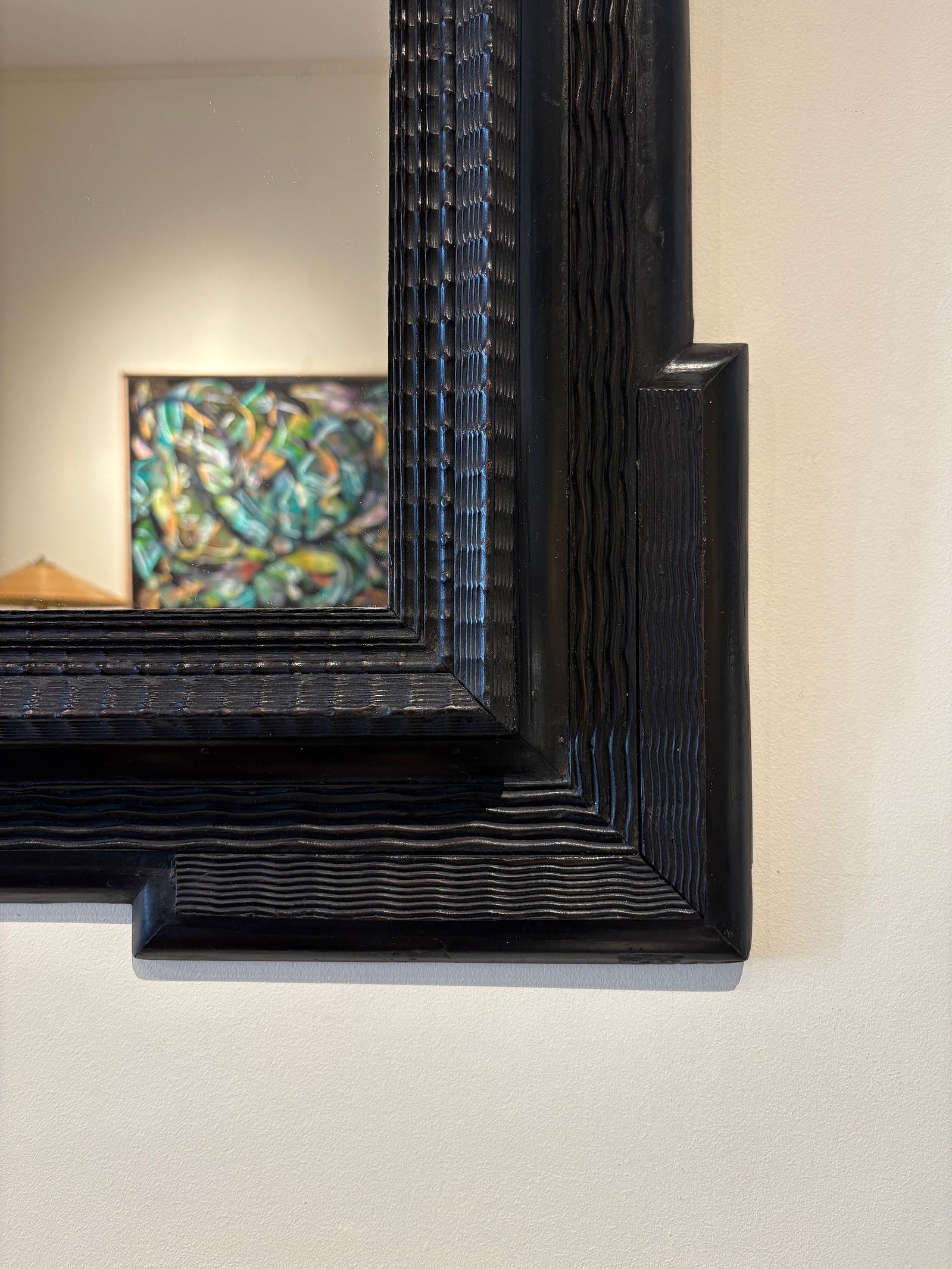 Flemish Style Ripple Frame Mirror