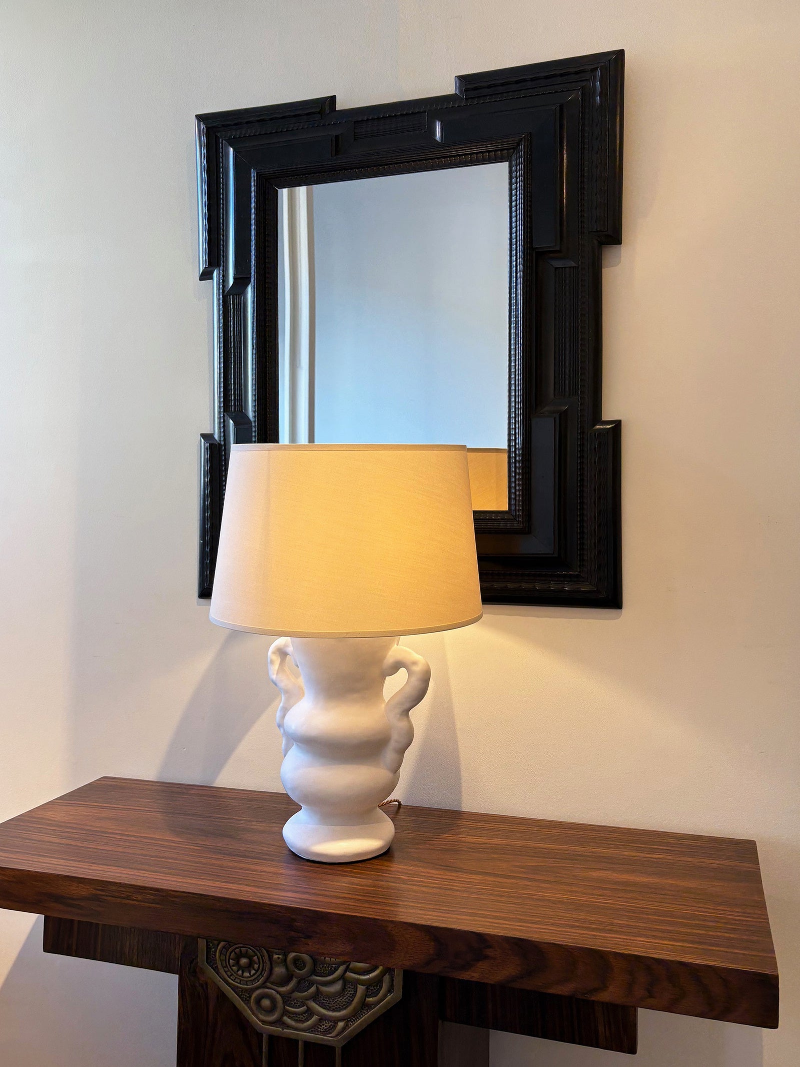 Flemish Style Ripple Frame Mirror