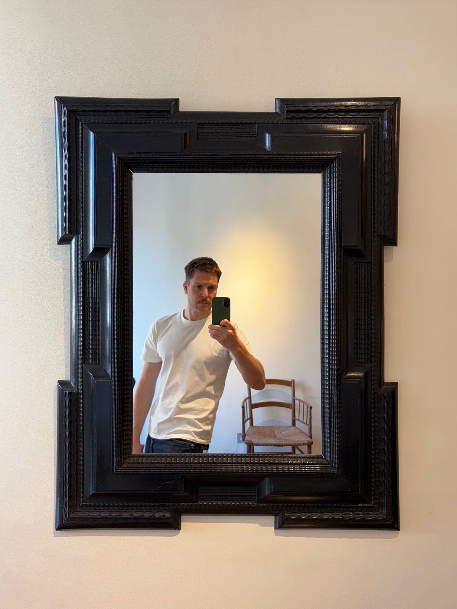 Flemish Style Ripple Frame Mirror