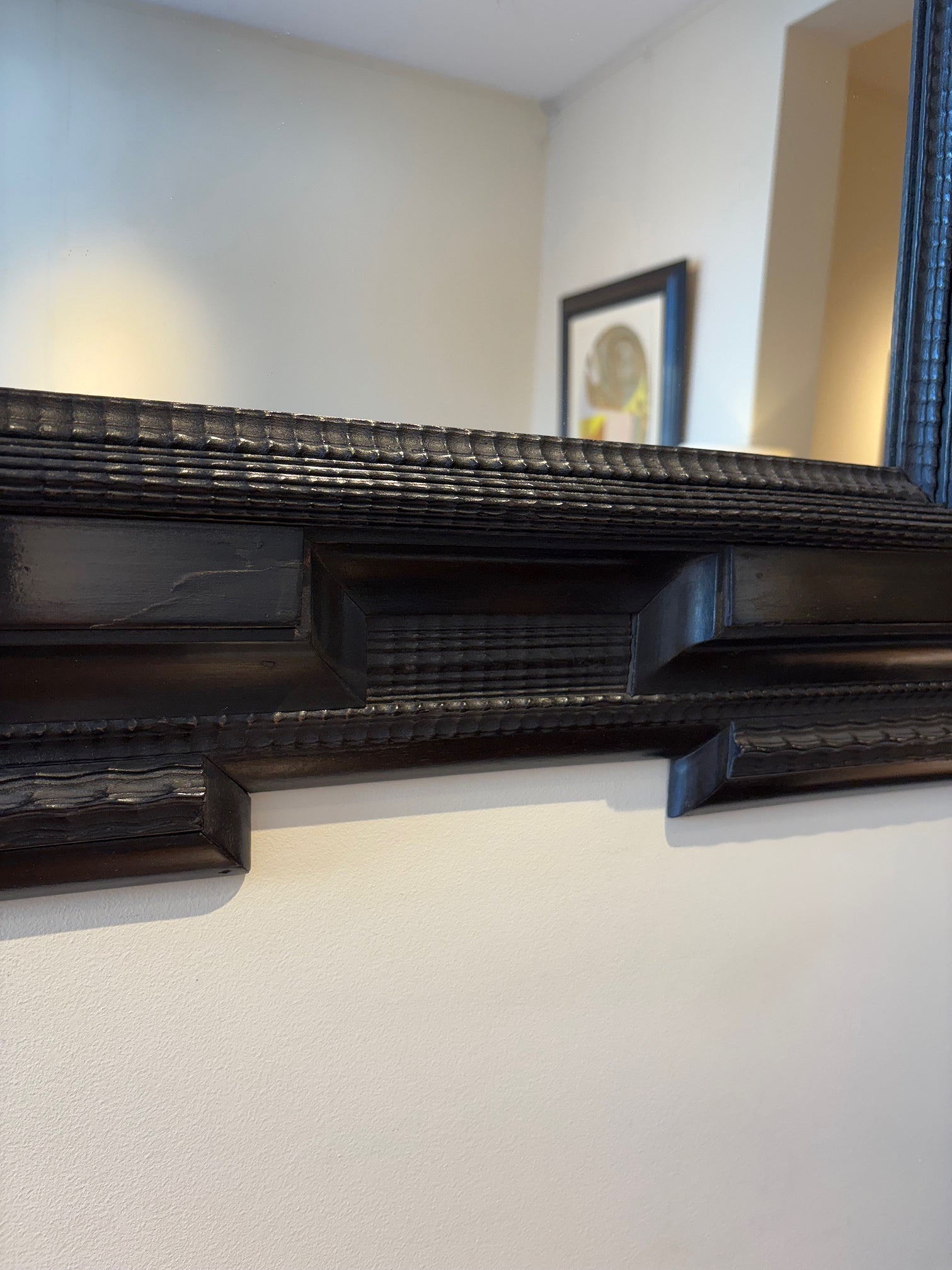 Flemish Style Ripple Frame Mirror
