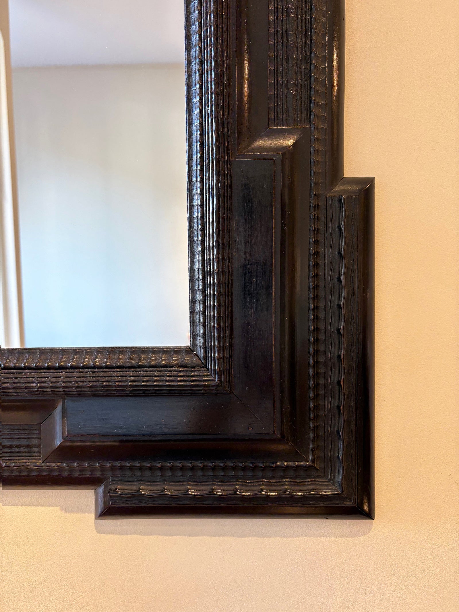 Flemish Style Ripple Frame Mirror