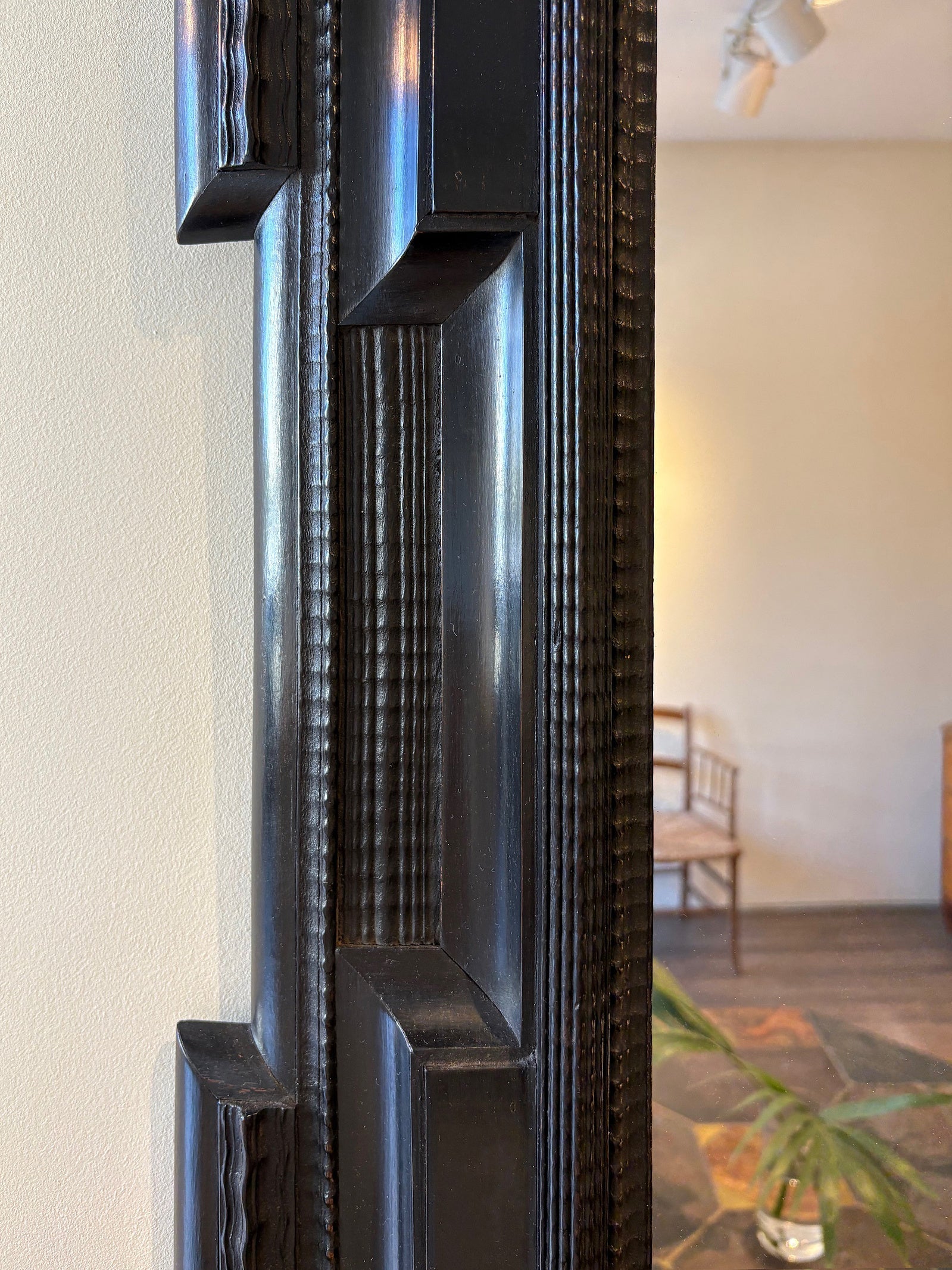 Flemish Style Ripple Frame Mirror