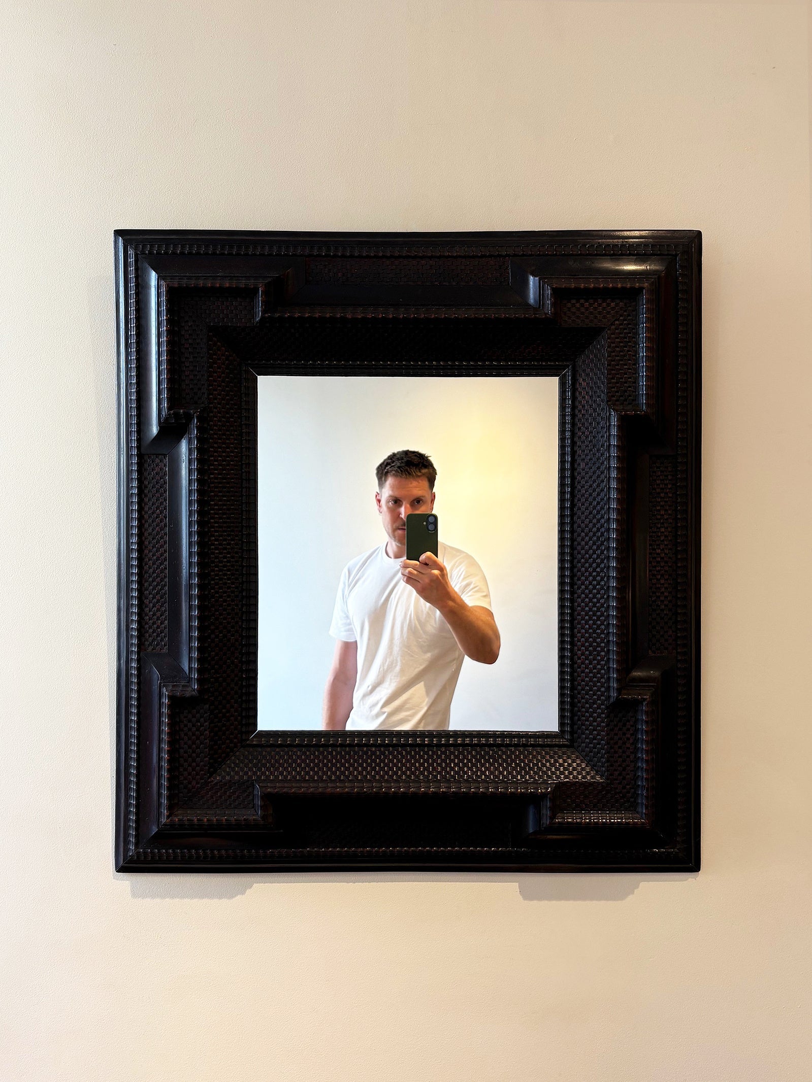 Flemish Style Ripple Frame Mirror