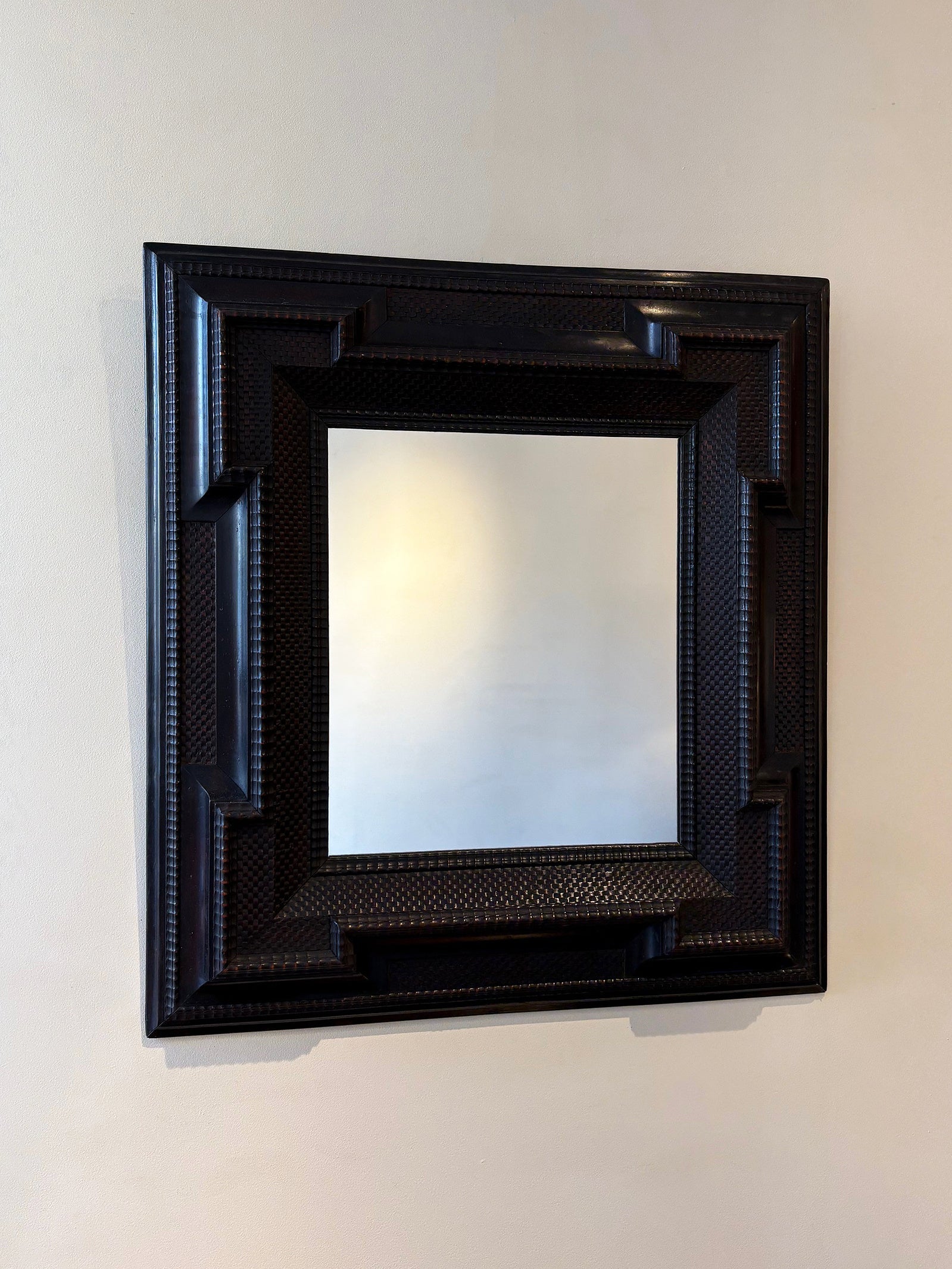 Flemish Style Ripple Frame Mirror
