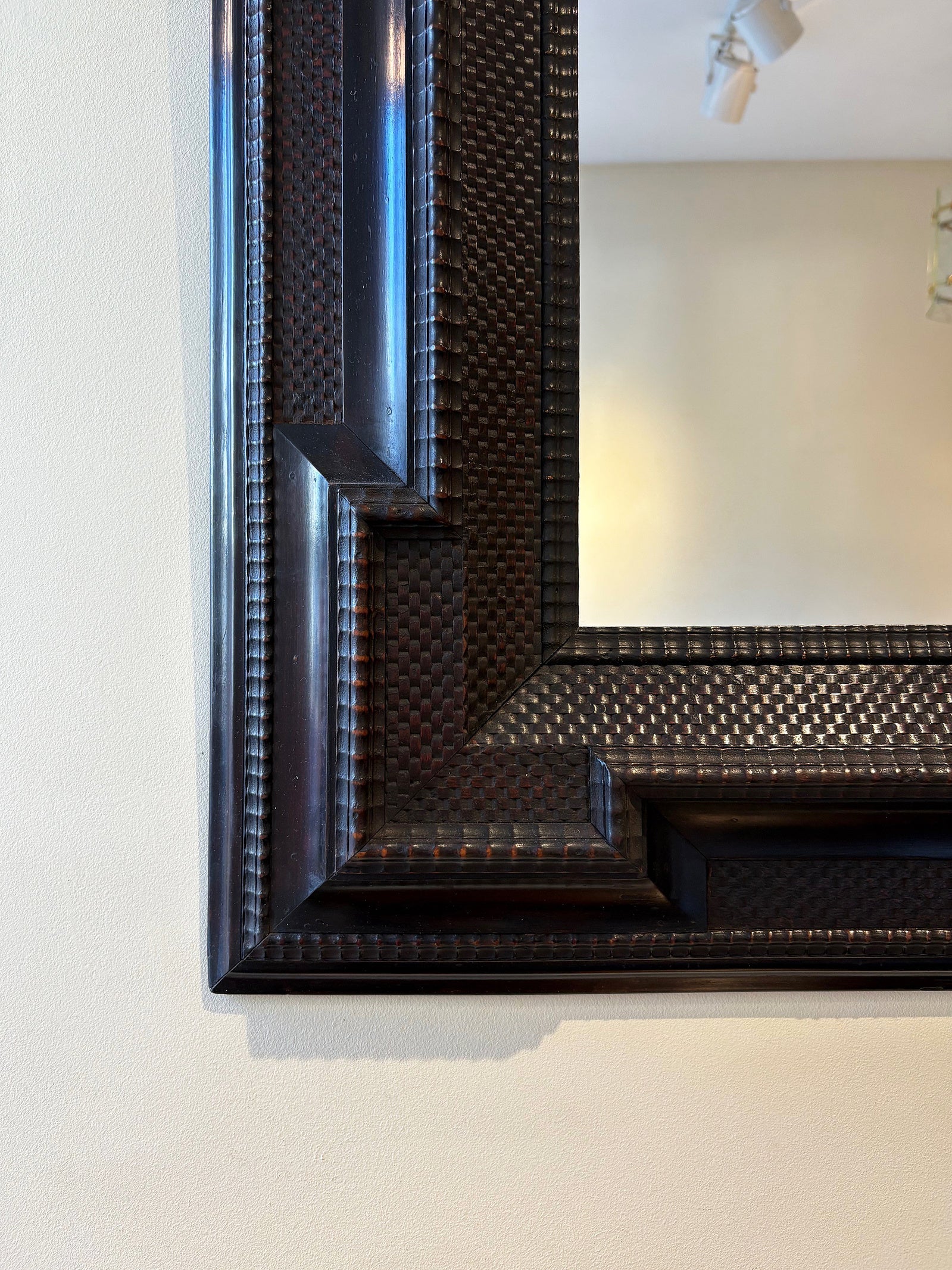 Flemish Style Ripple Frame Mirror