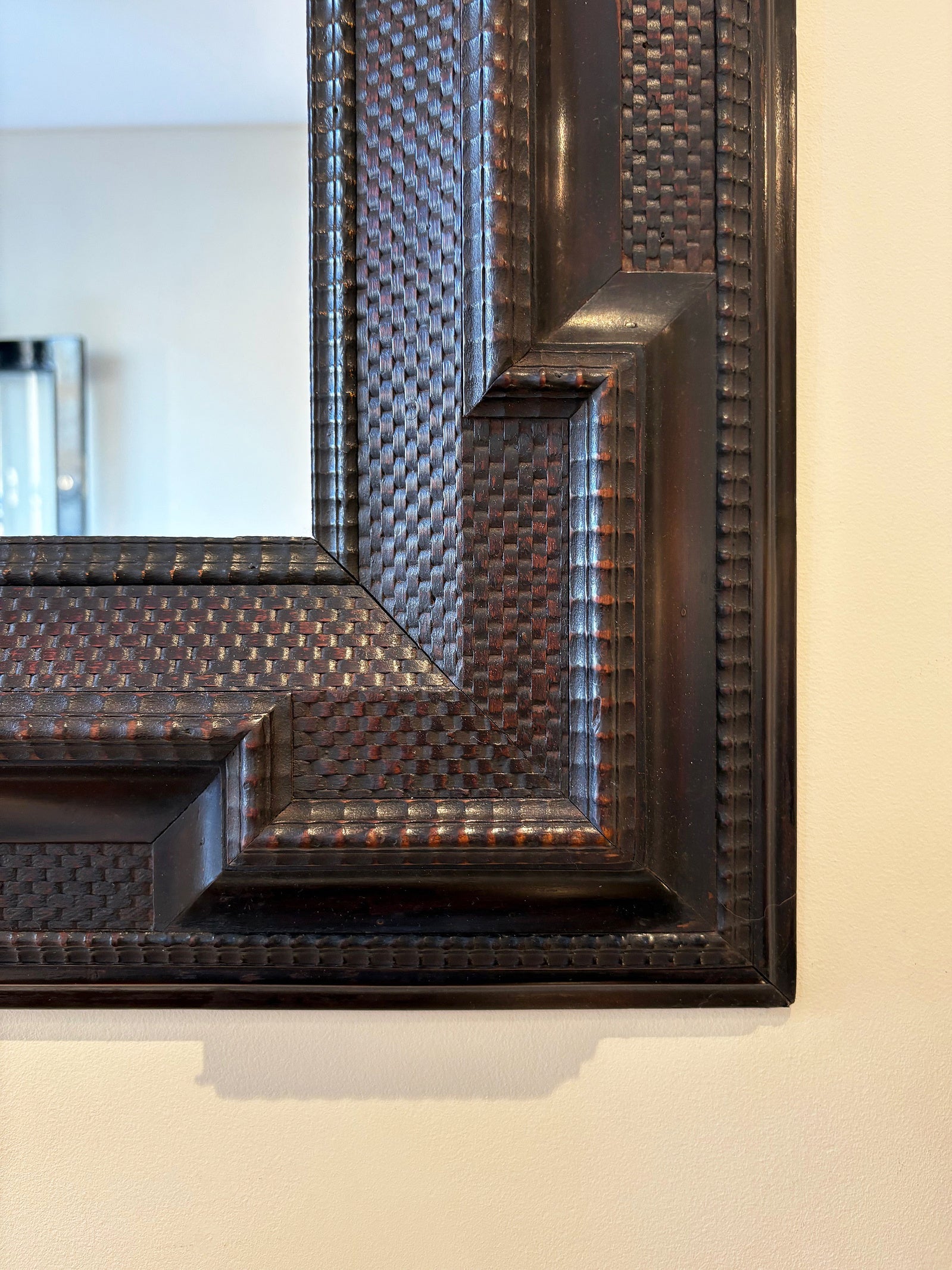 Flemish Style Ripple Frame Mirror
