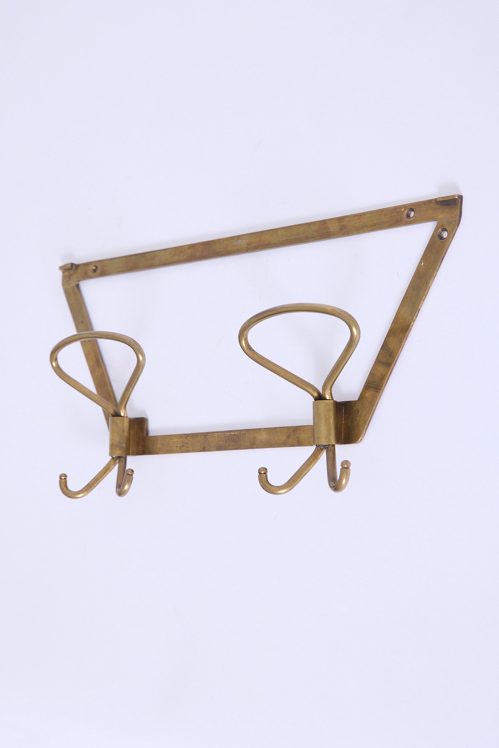 Brass Coat Hanger