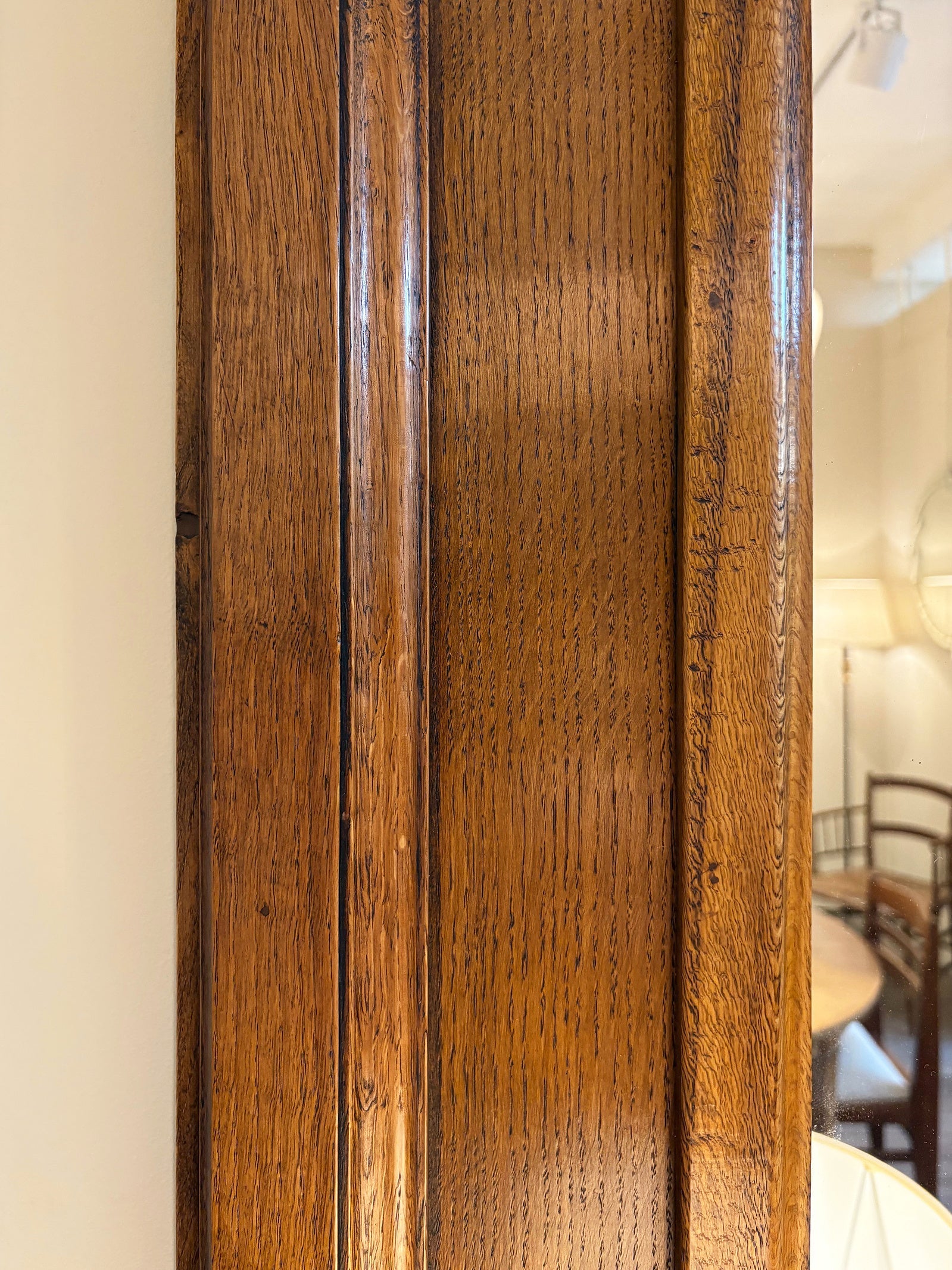 1940s Oak Mirror