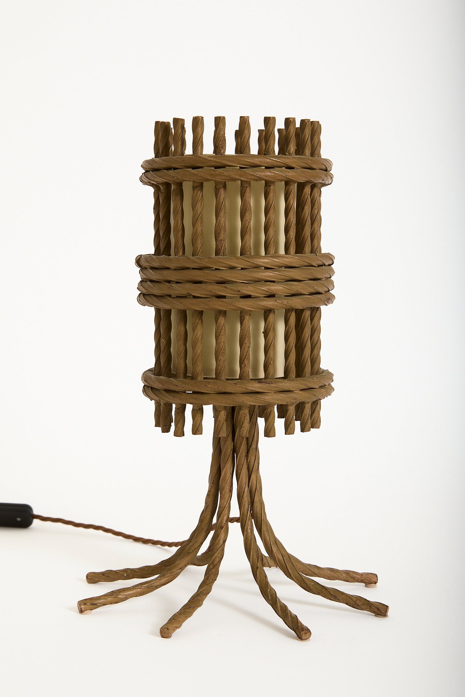 Pair of Iron Table Lamps