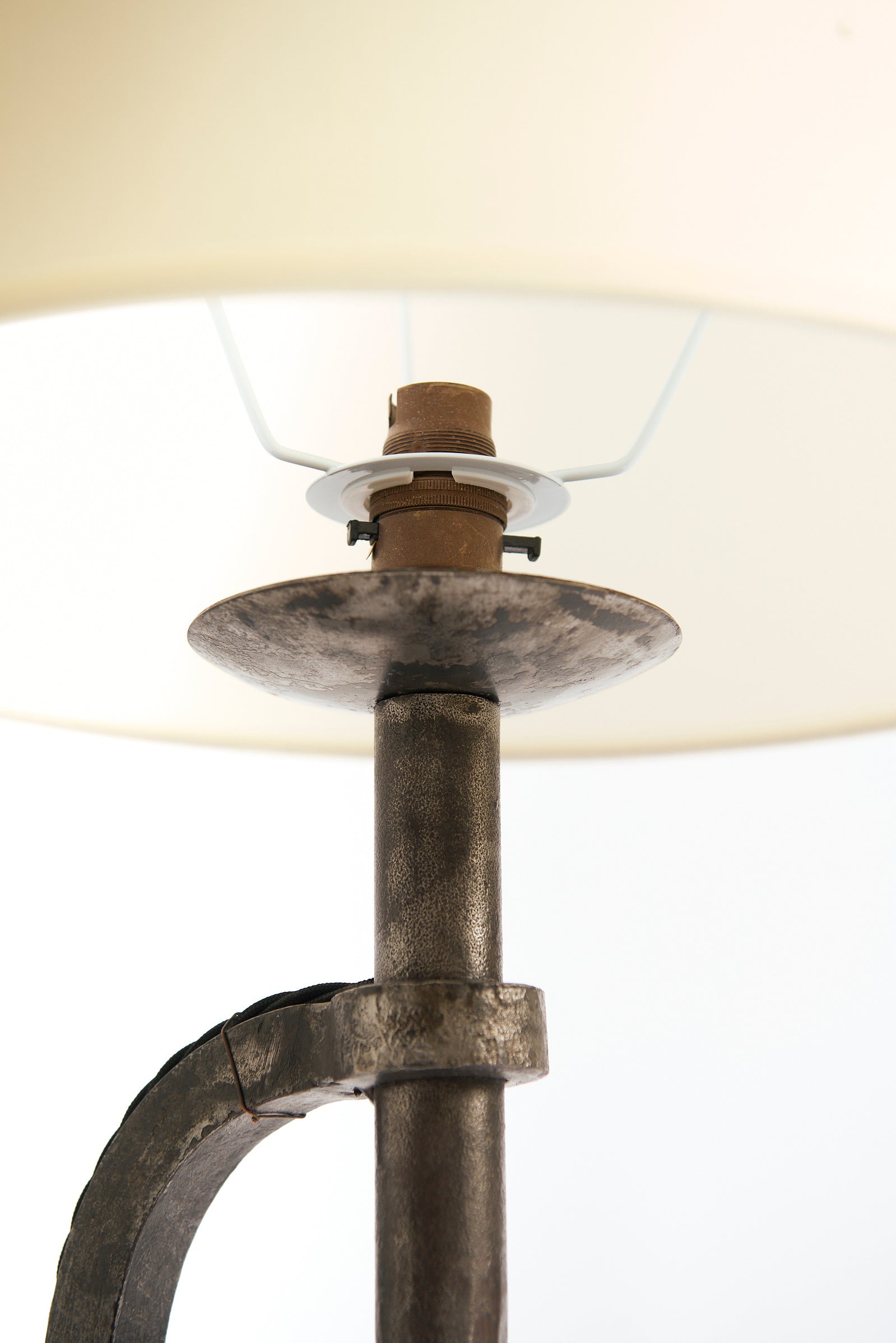 Pair of Iron Table Lamps