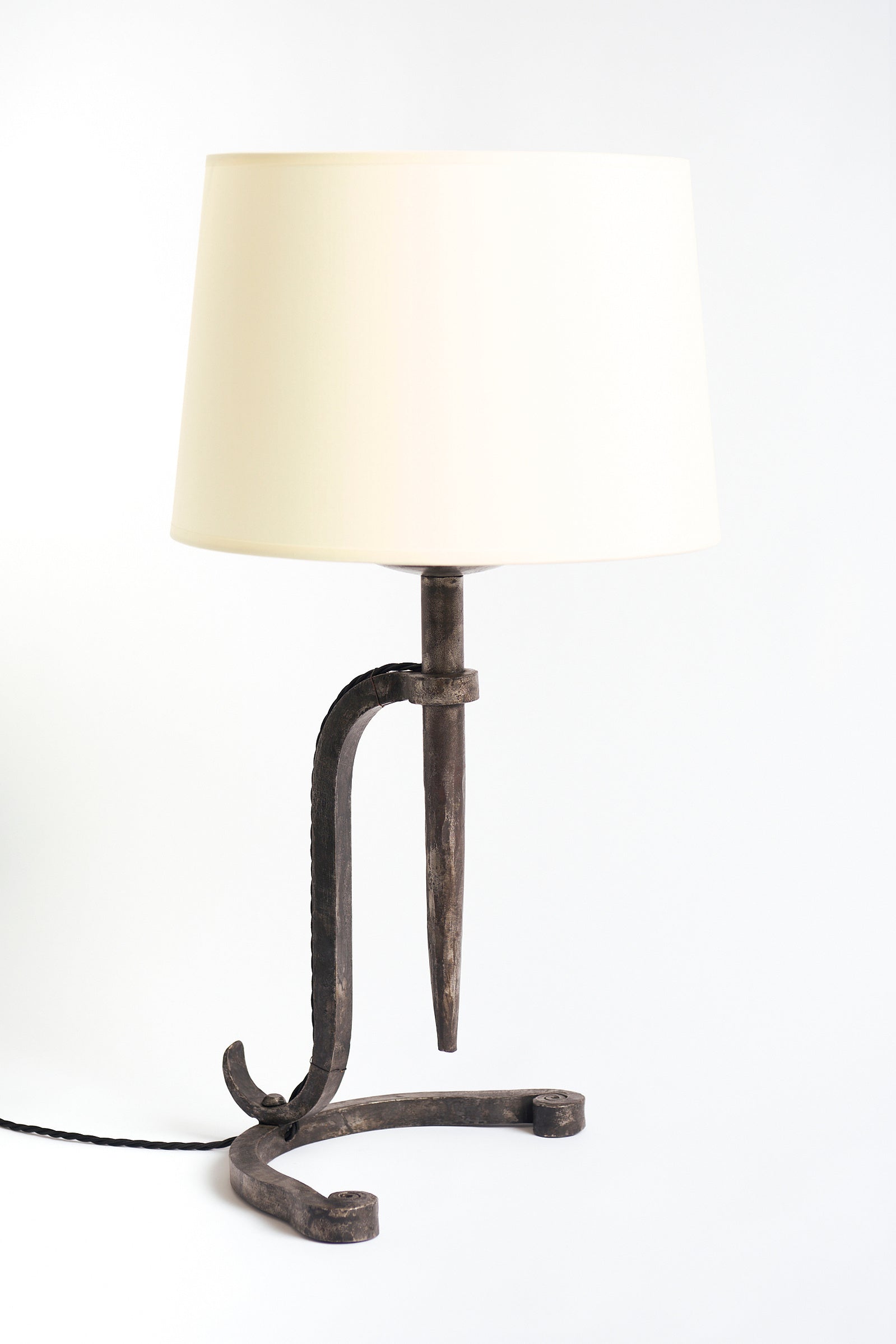 Pair of Iron Table Lamps