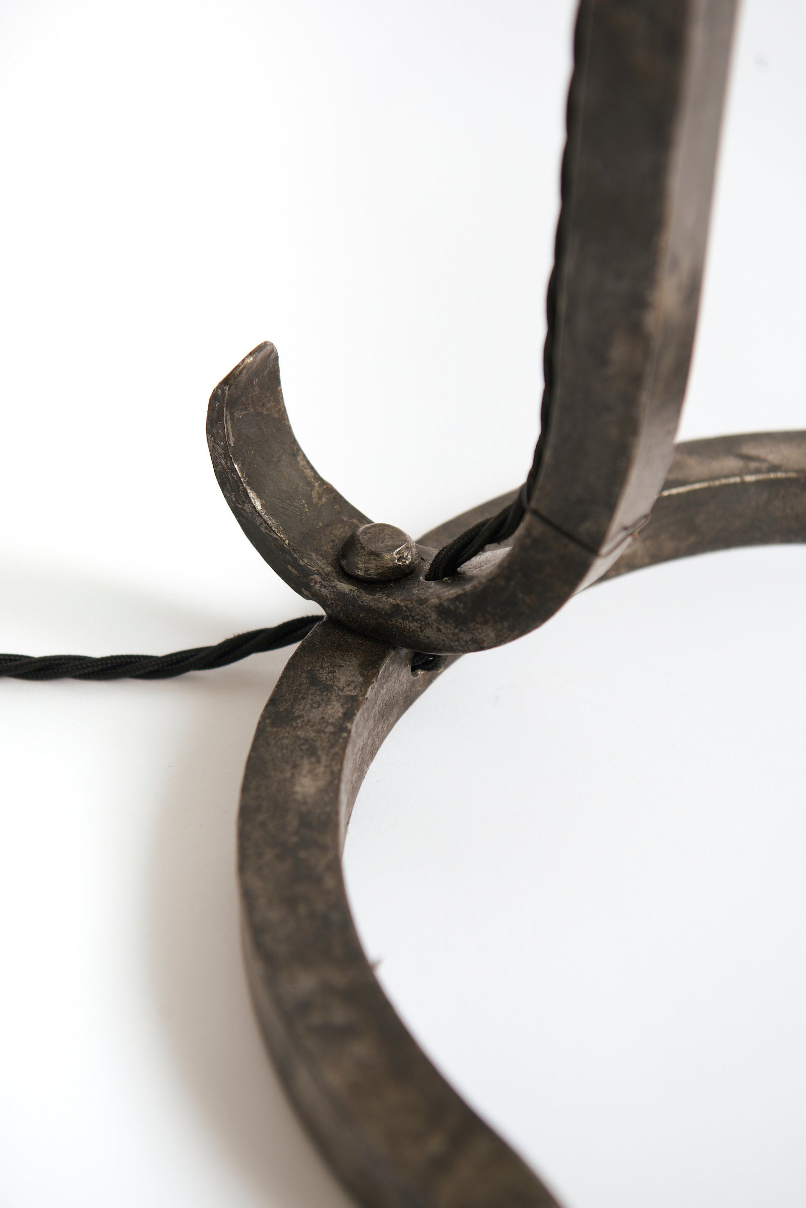 Pair of Iron Table Lamps