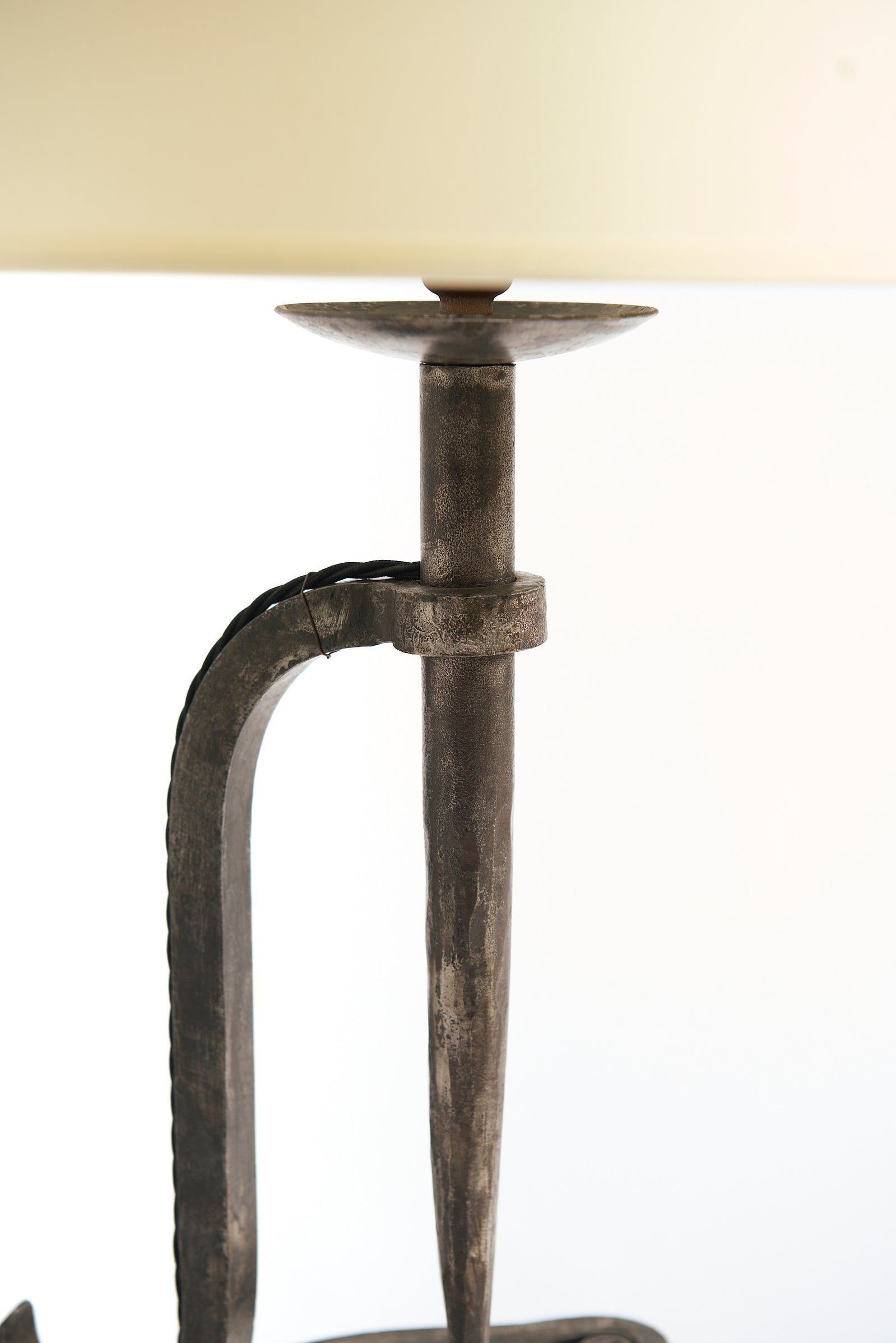 Pair of Iron Table Lamps