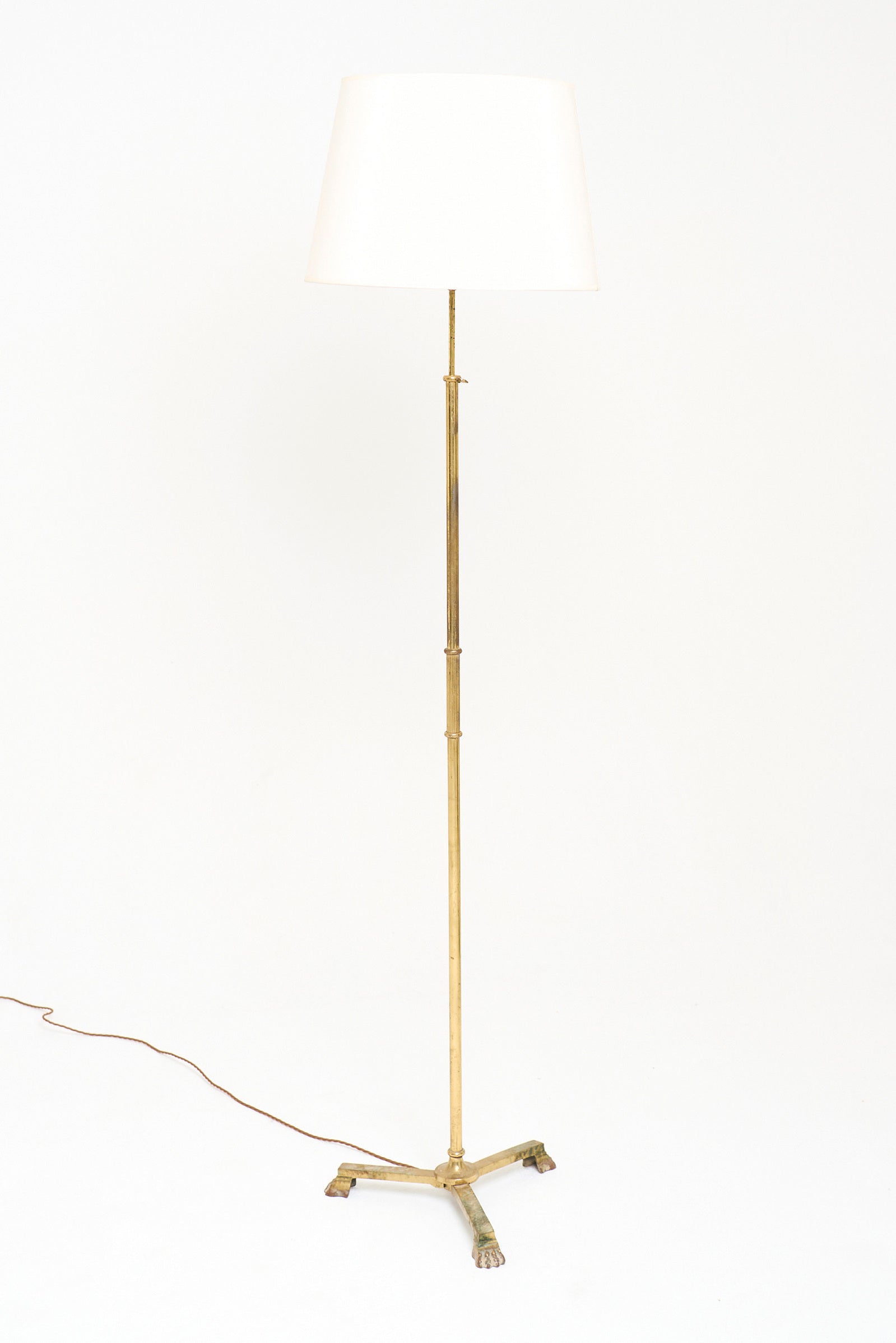 9809- Bronze Floor Lamp att. to Maison Jansen