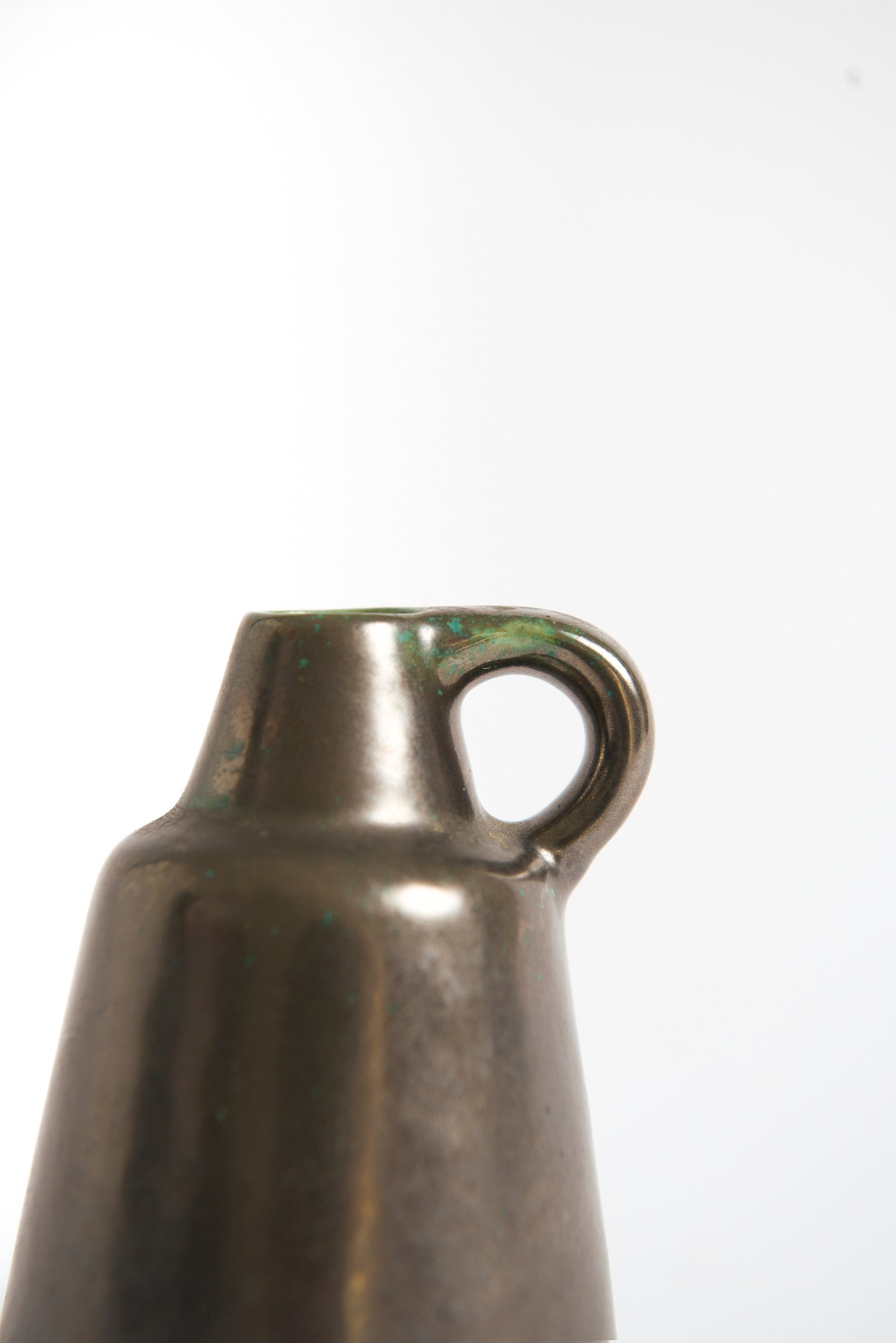 Black Ceramic Vase