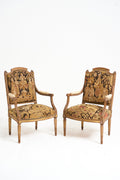 9830- Pair of Louis XVI Style Armchairs