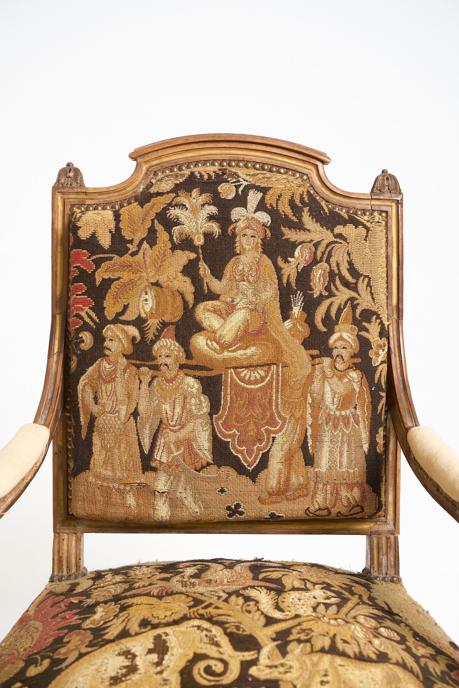 Pair of Louis XVI Style Armchairs