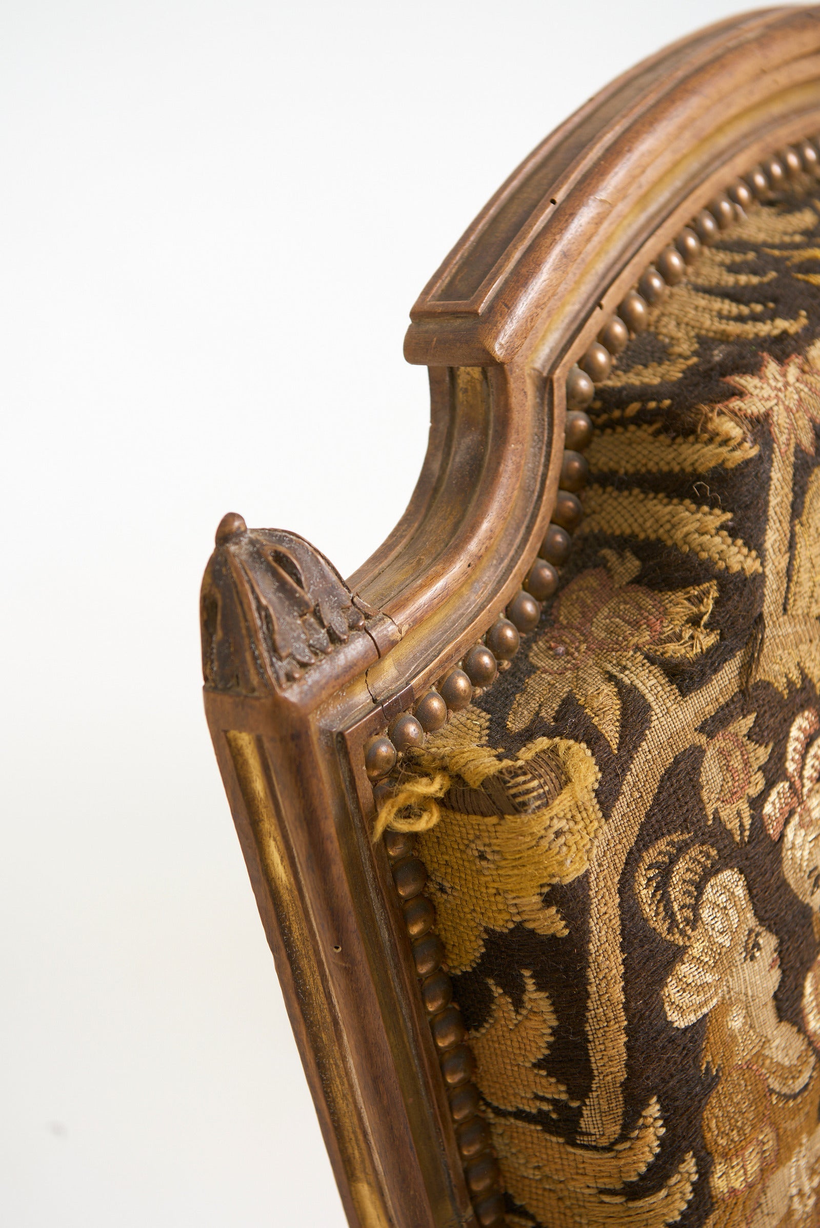 Pair of Louis XVI Style Armchairs