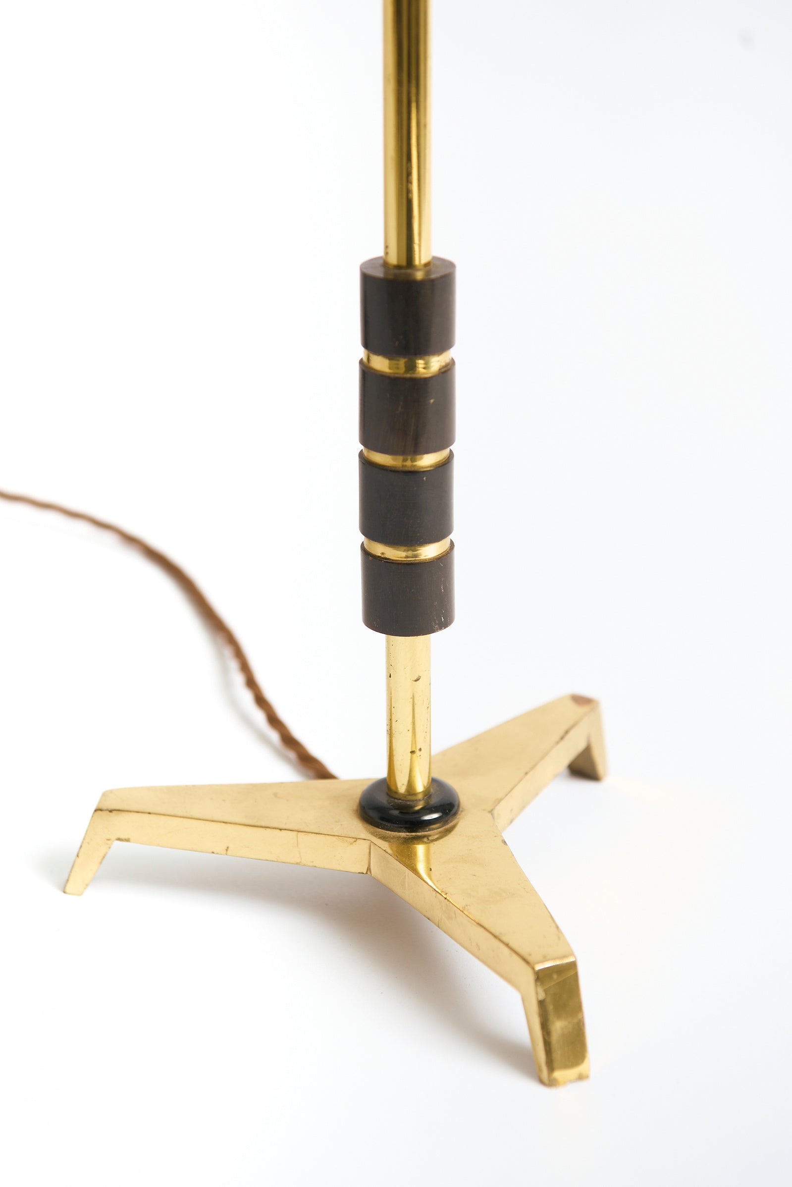 Brass Tripod Table Lamp