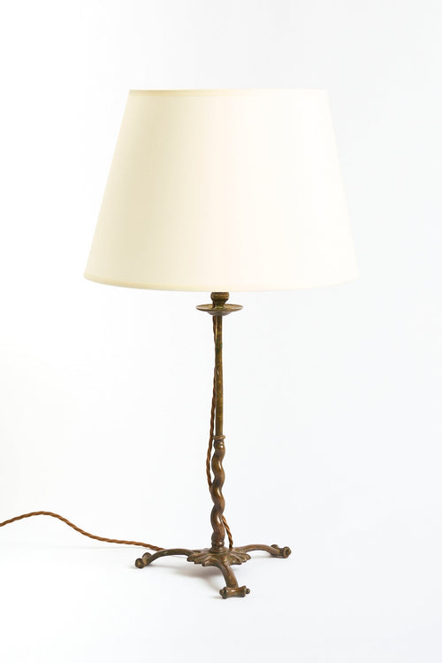 17th Century Bronze Table Lamp