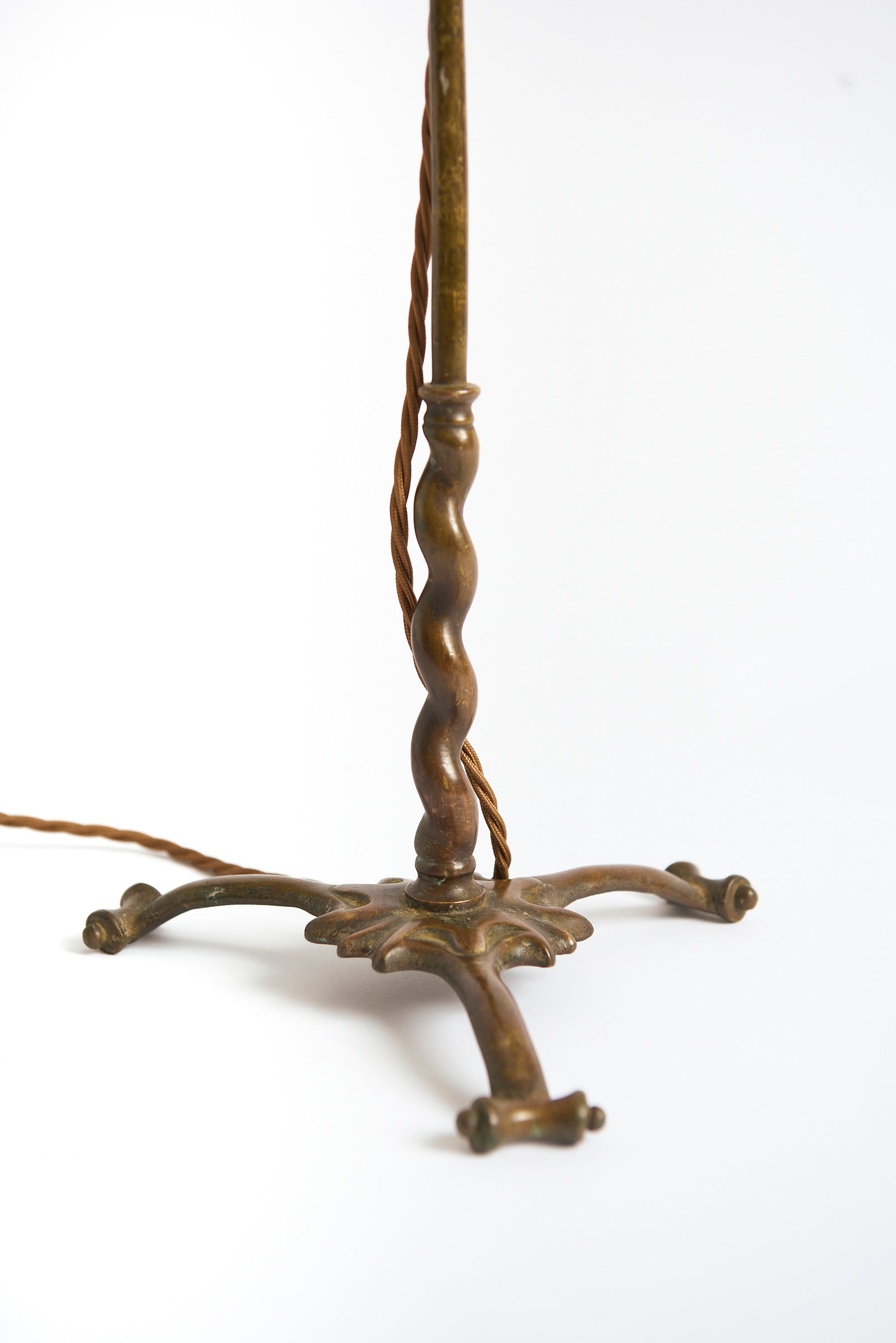 17th Century Bronze Table Lamp