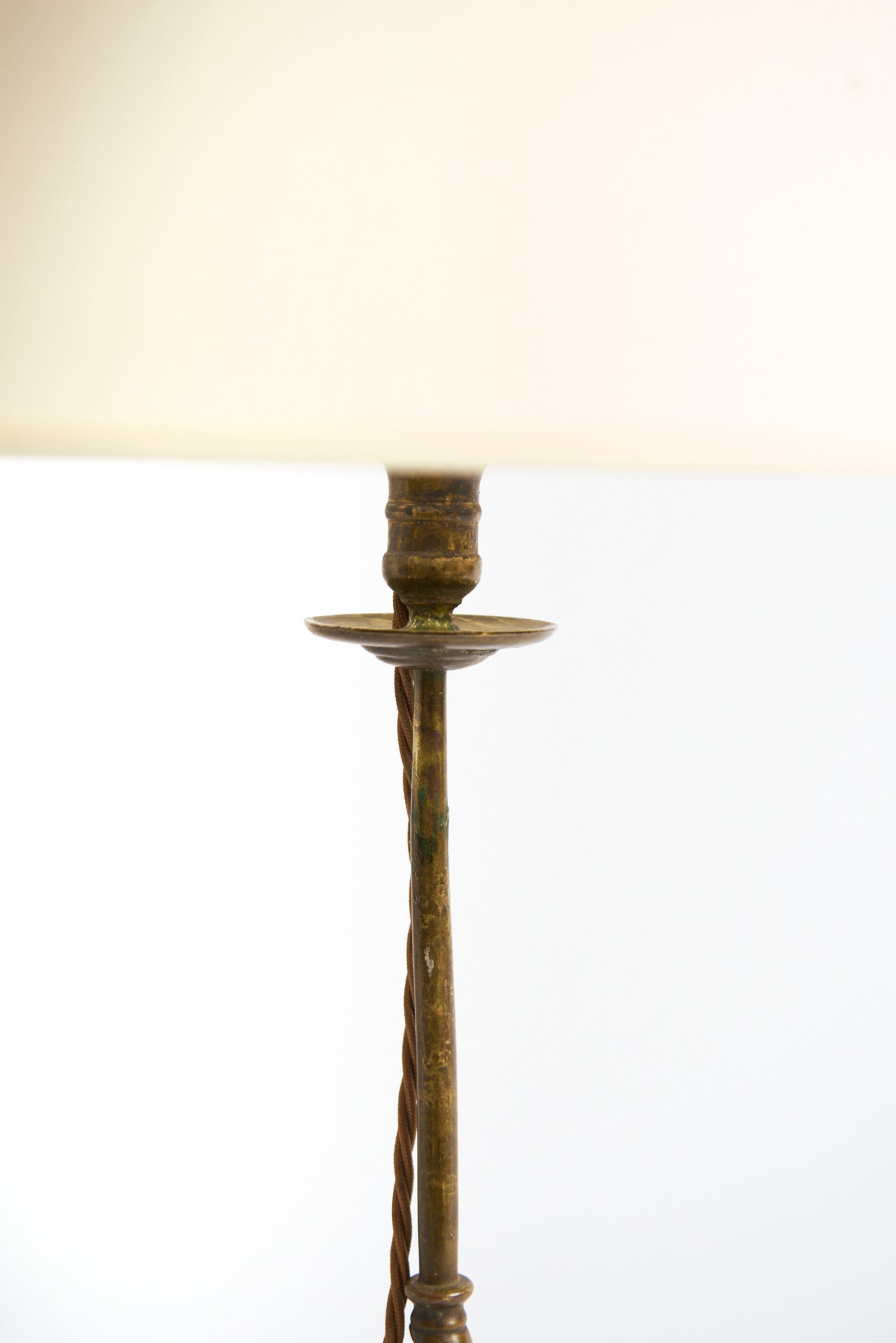 17th Century Bronze Table Lamp